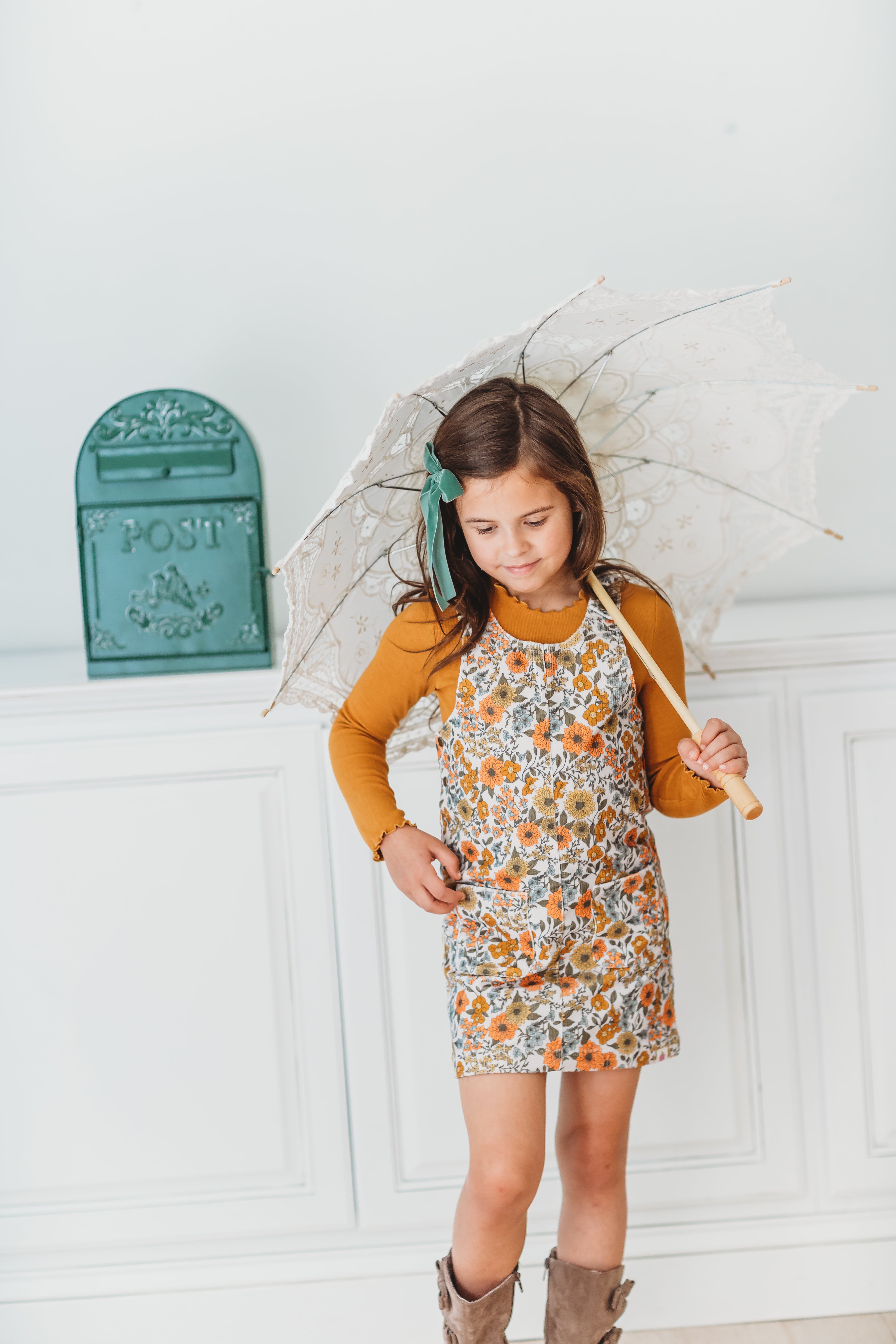 Parker Corduroy Jumper Set - Marigold Meadow