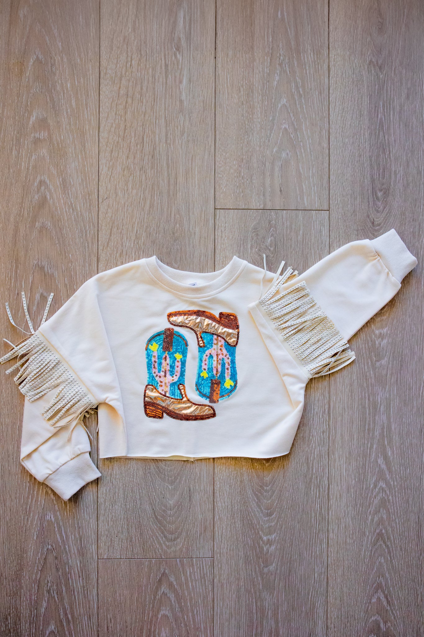 Sequin Sweater - Wild West