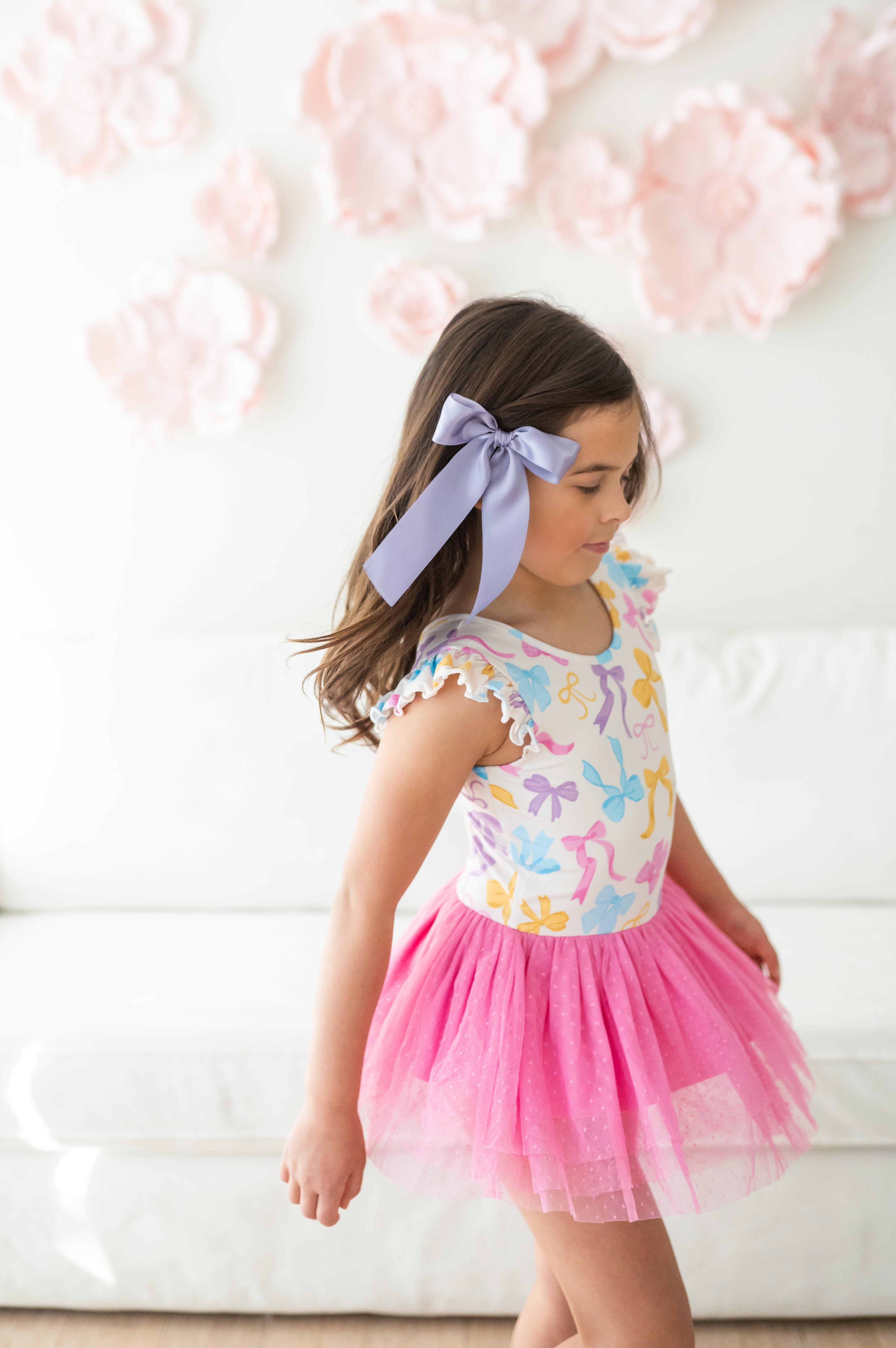 Farrah Leotard - Bow Bliss