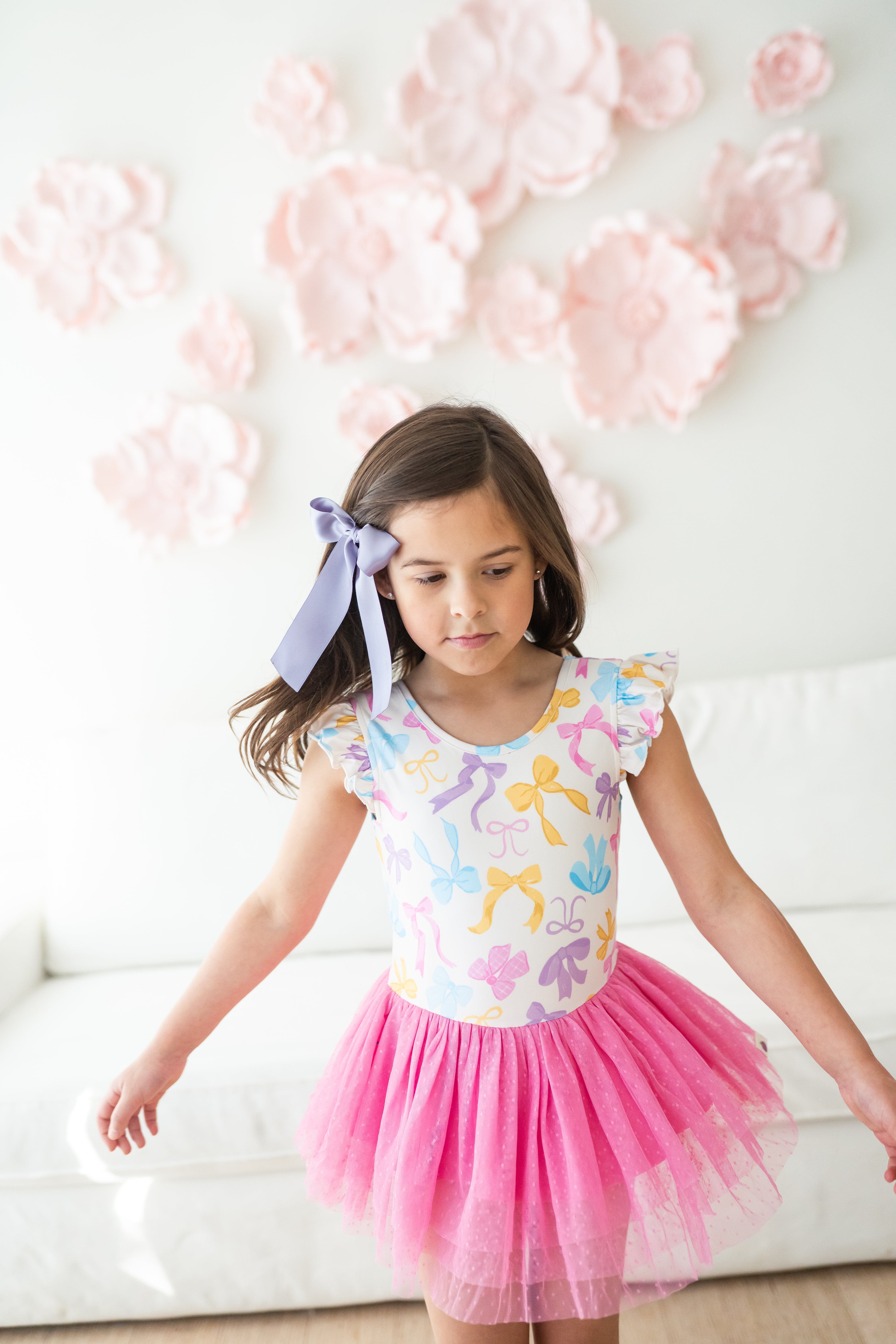 Farrah Leotard - Bow Bliss