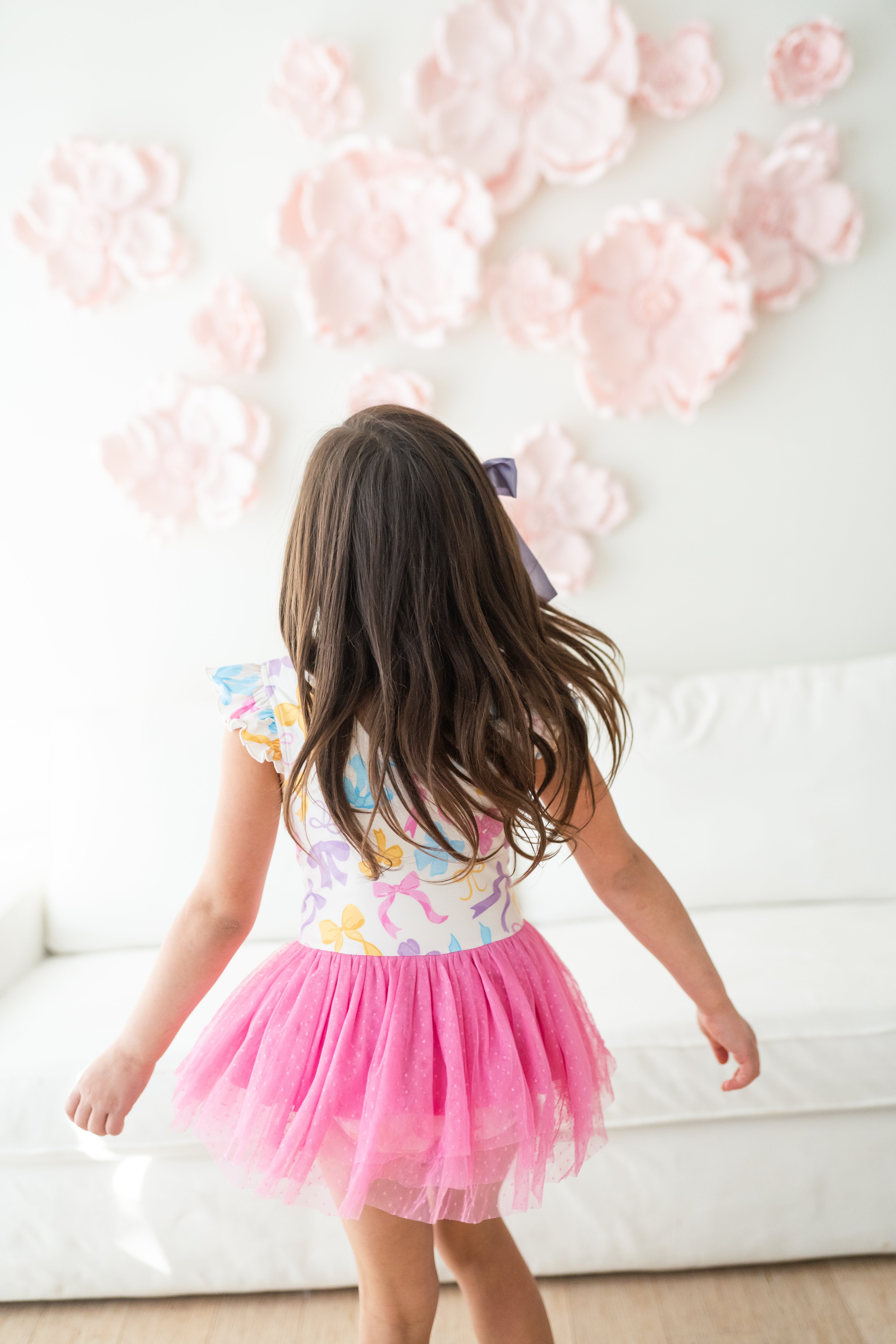 Farrah Leotard - Bow Bliss