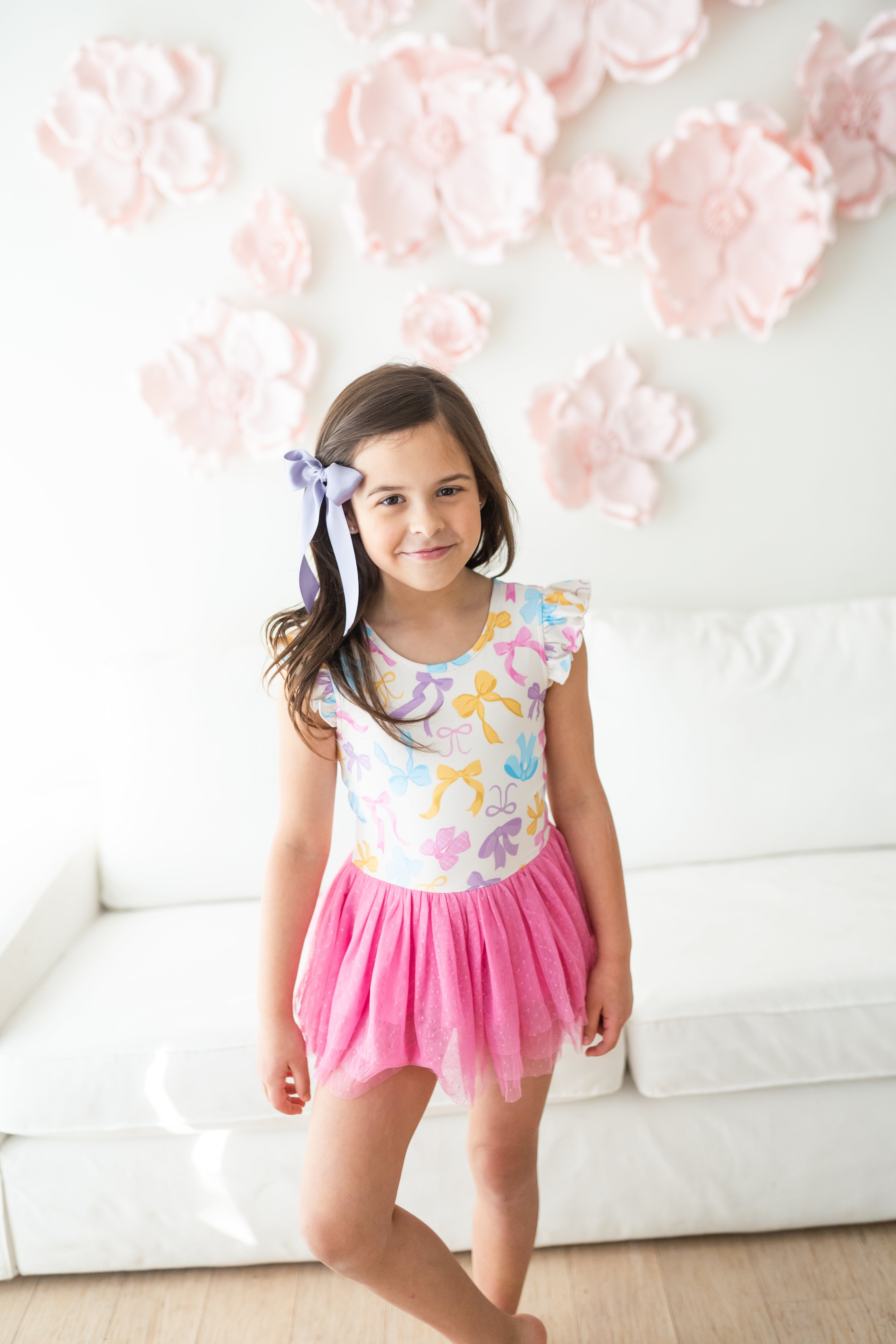 Farrah Leotard - Bow Bliss