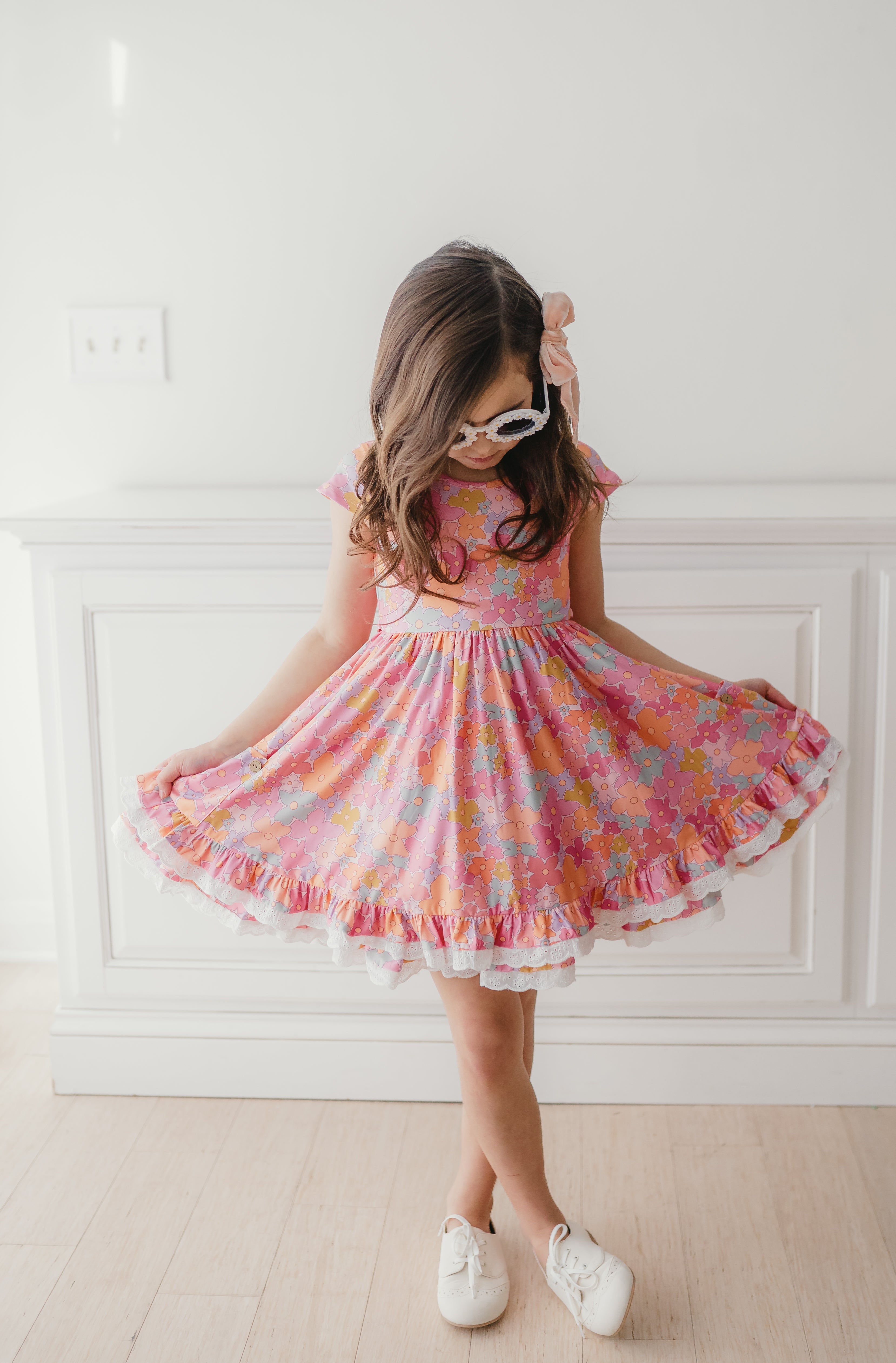 Myra Dress - Mod Botanicals (Pre-Order)