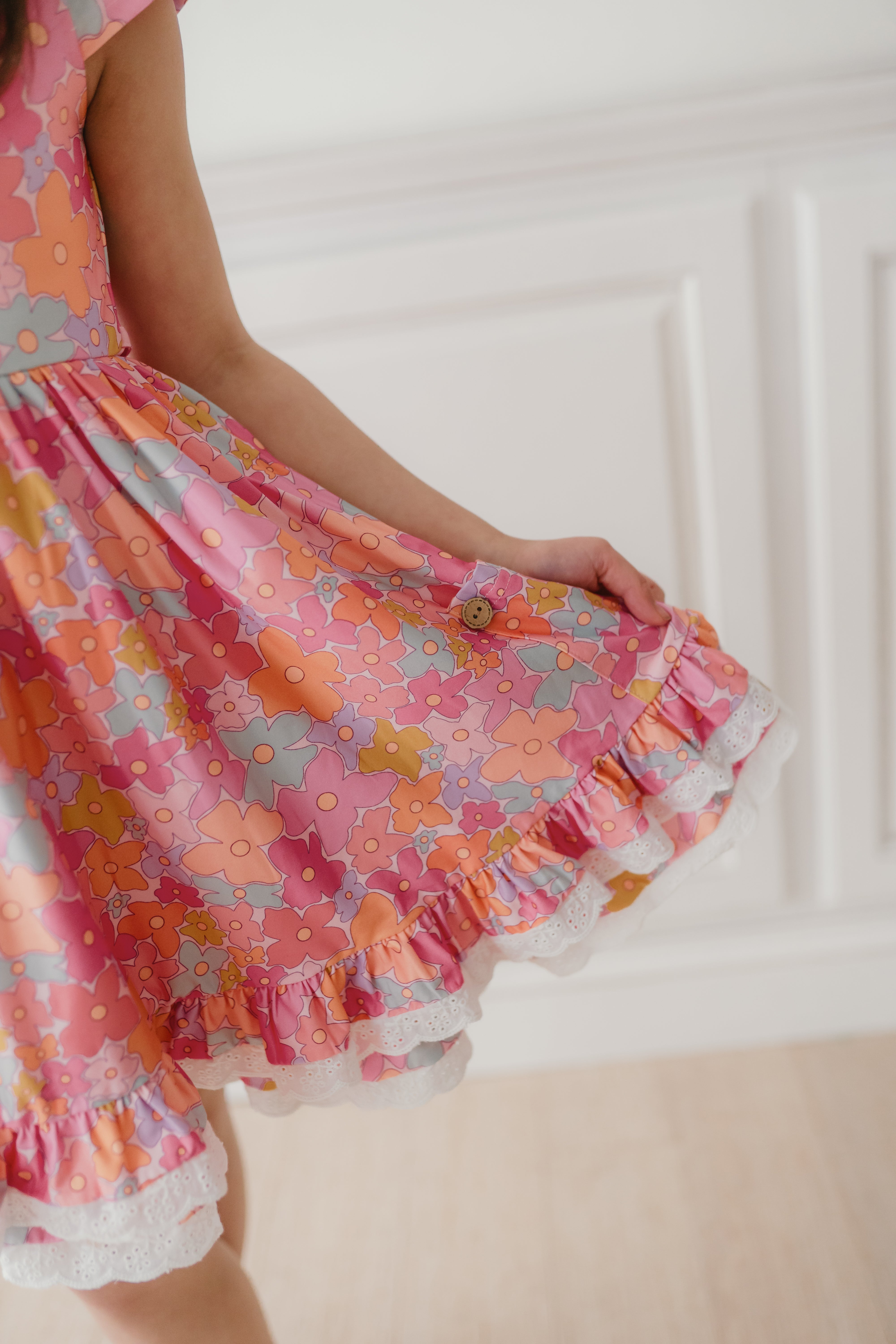 Myra Dress - Mod Botanicals (Pre-Order)