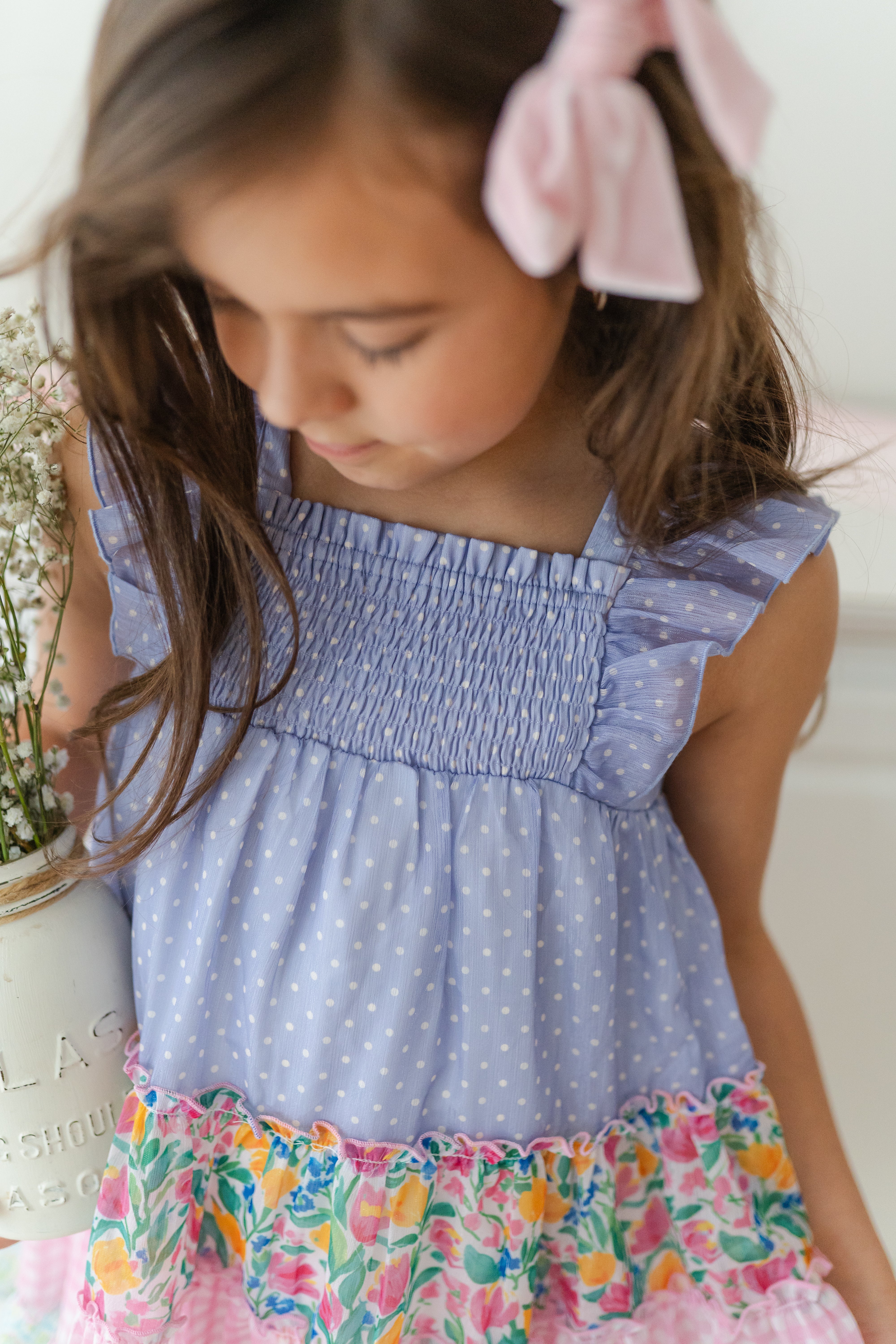 Brielle Panel Dress - Garden Party