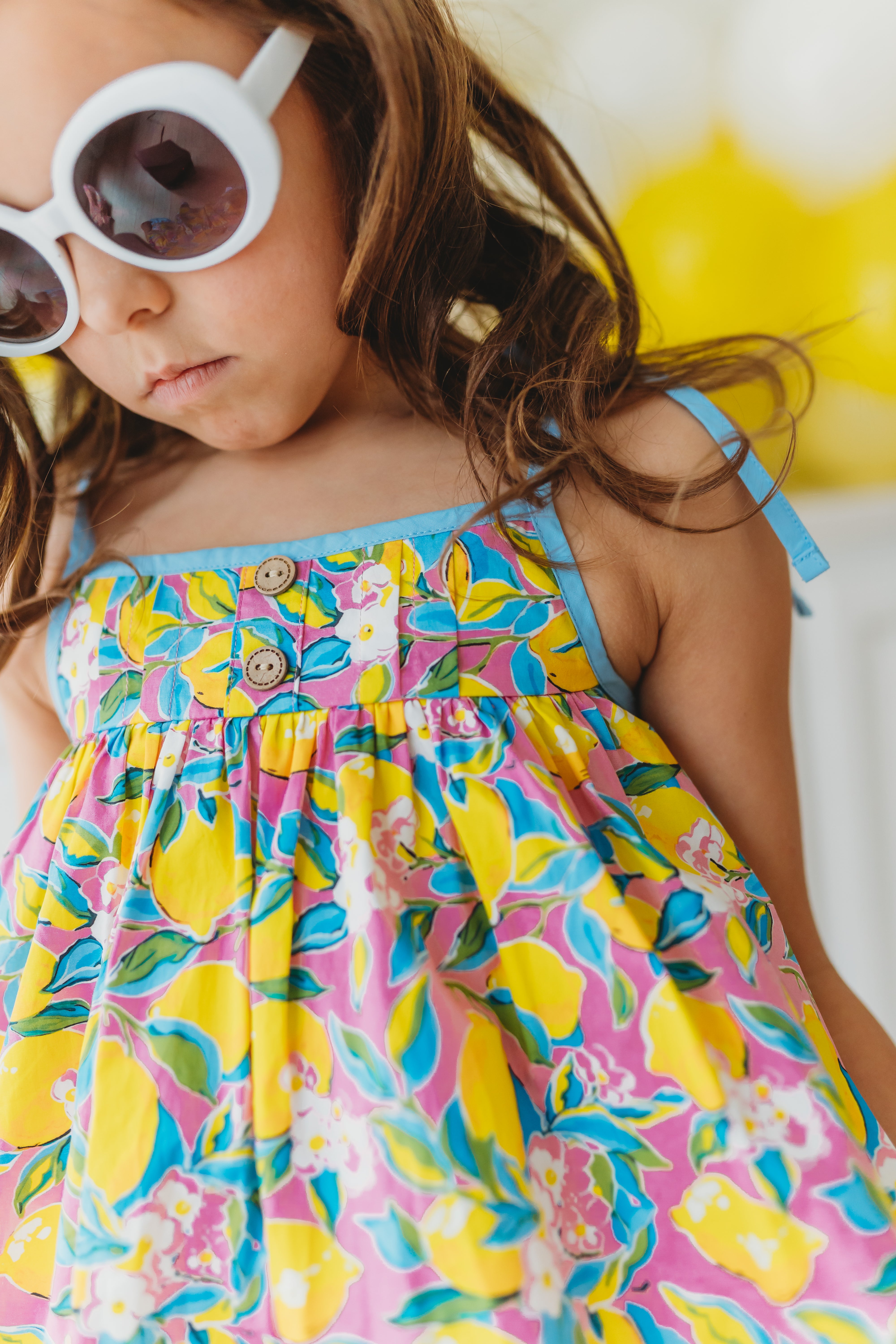 Stella Dress - Lemon Twist