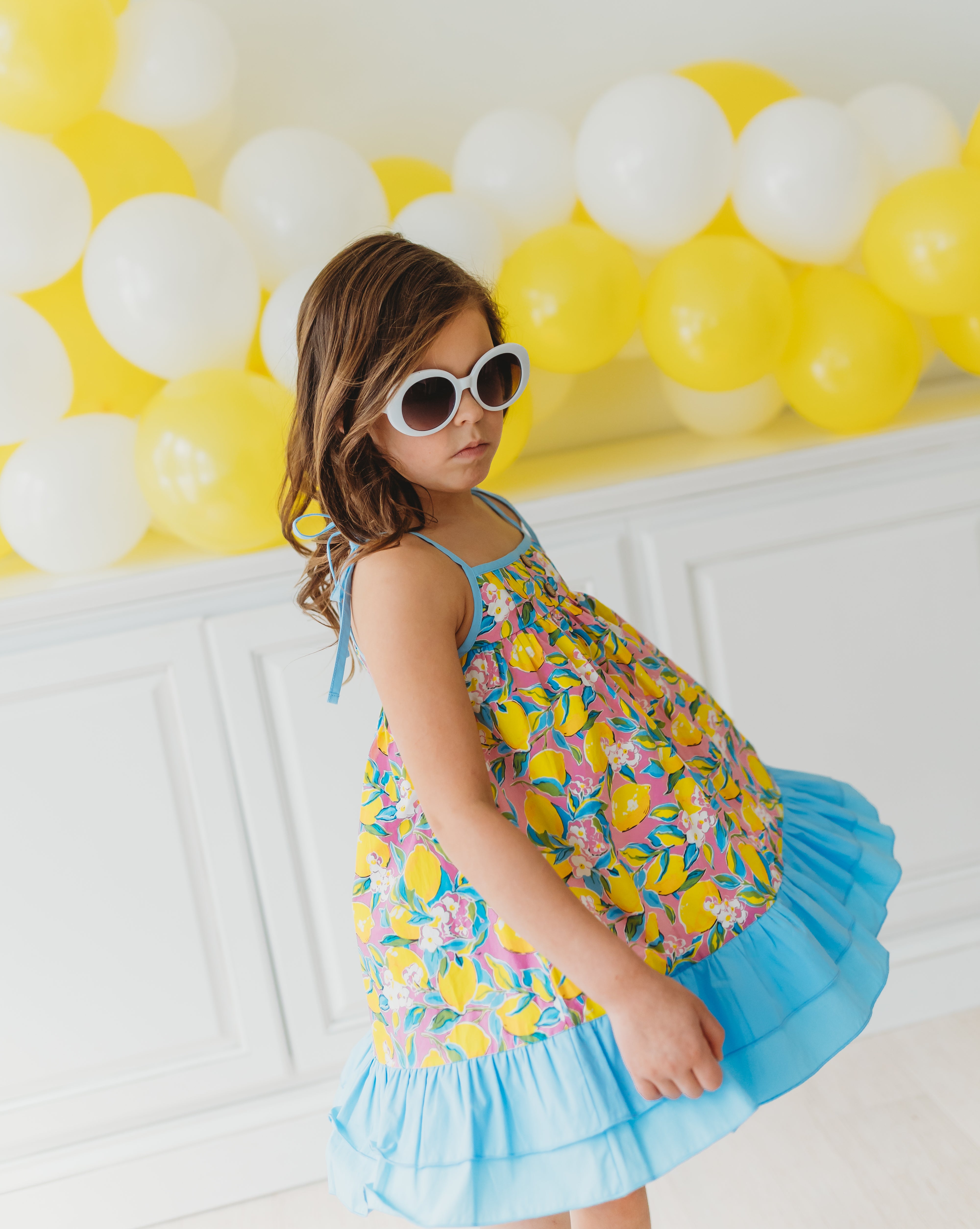 Stella Dress - Lemon Twist