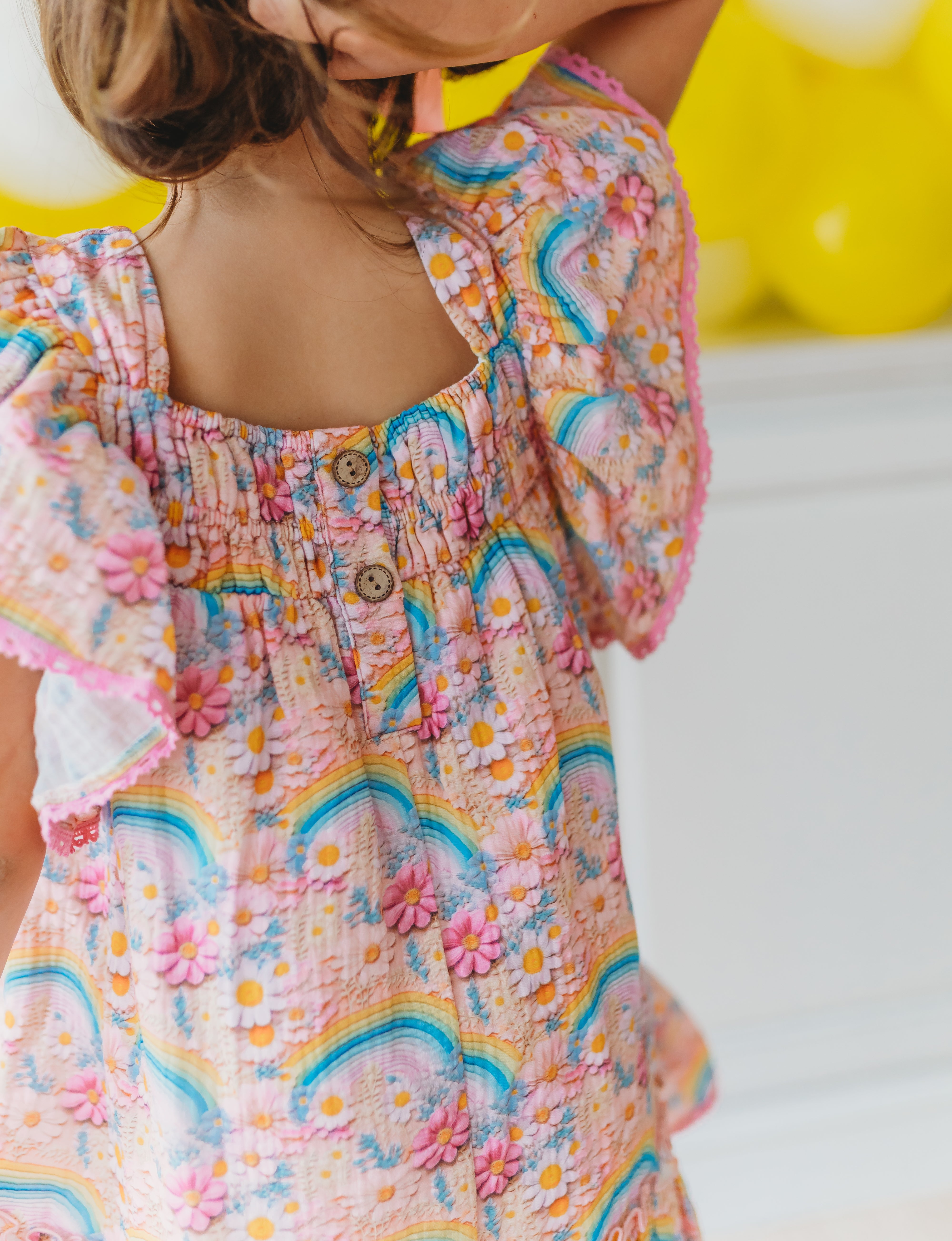 Nora Dress - Chasing Rainbows (Final Sale)