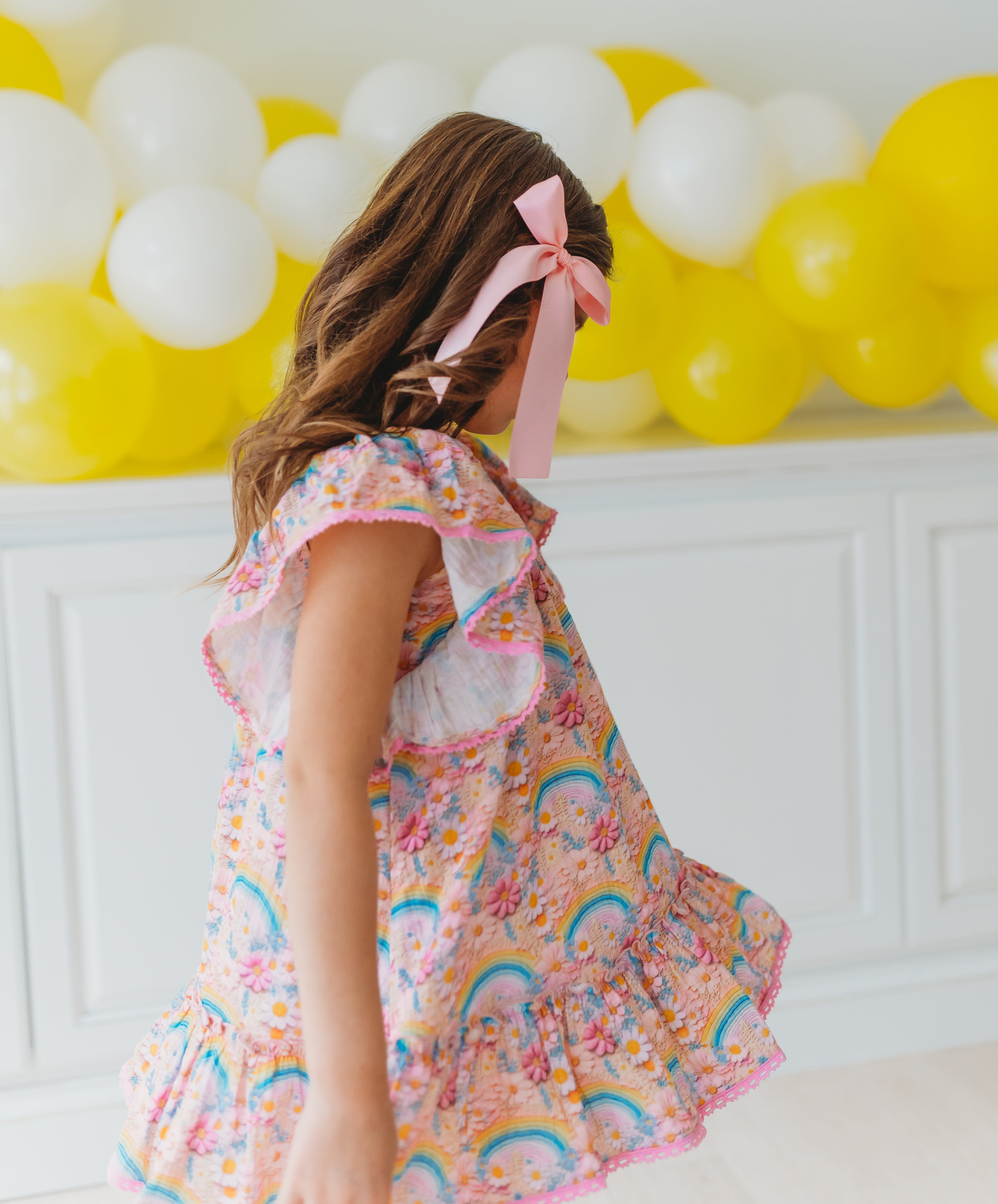 Nora Dress - Chasing Rainbows (Final Sale)