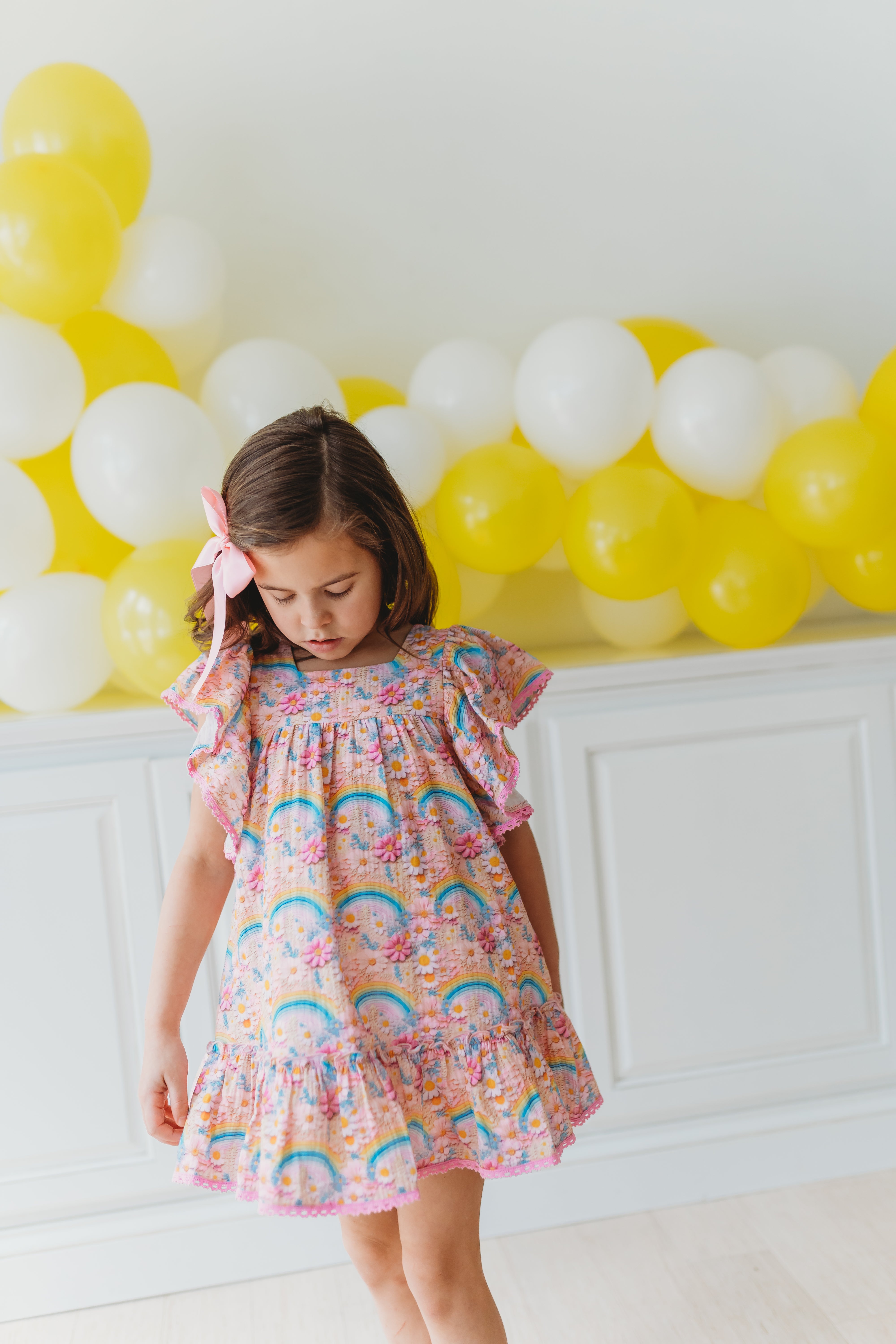 Nora Dress - Chasing Rainbows (Final Sale)