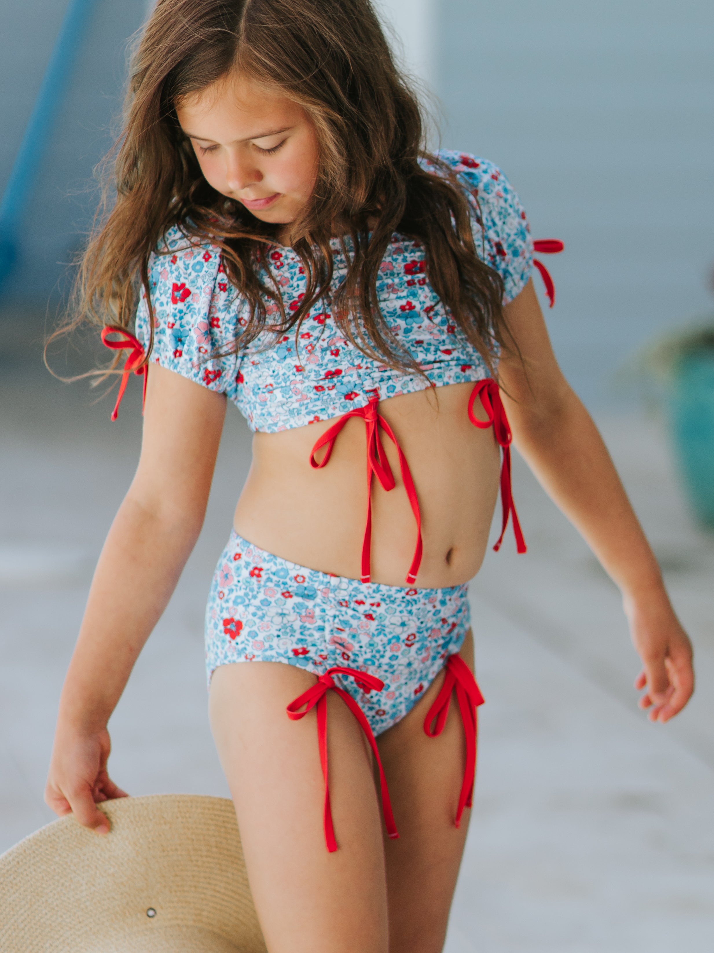 Olivia Swimsuit - American Blossom