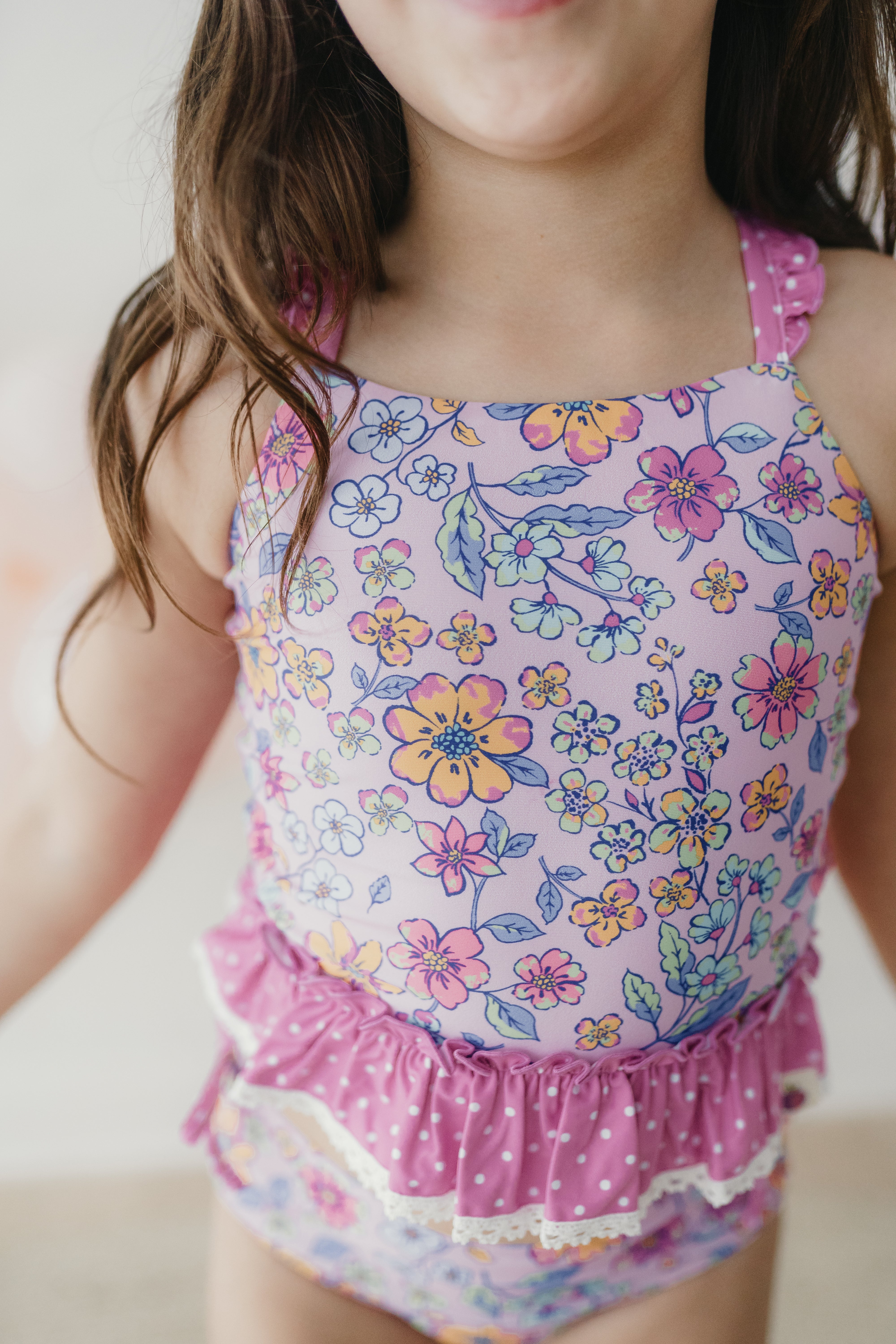 Selah Tankini Swimsuit - Sunset Sorbet