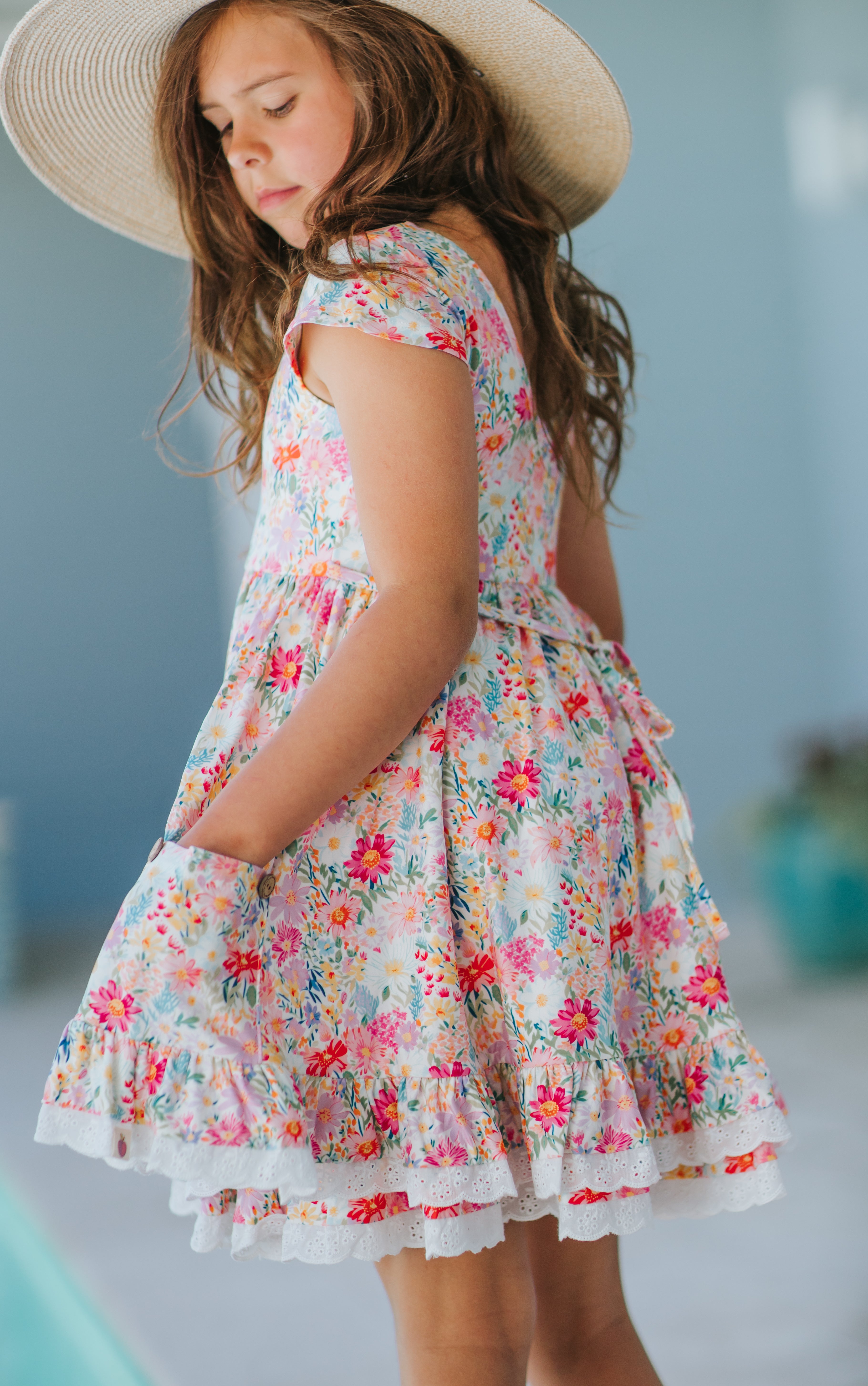 Myra Dress - Wildflower Waltz
