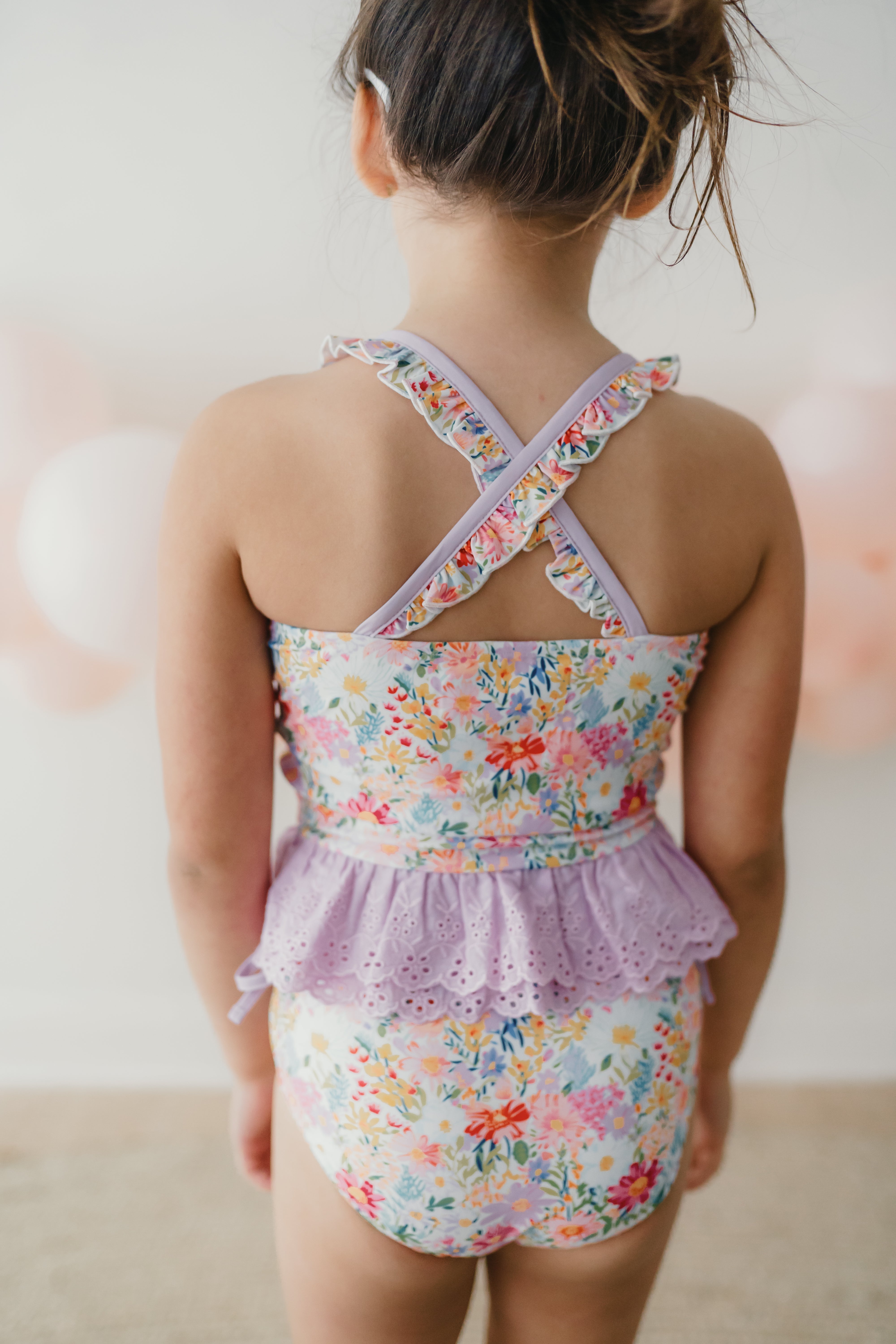 Selah Tankini Swimsuit - Wildflower Waltz