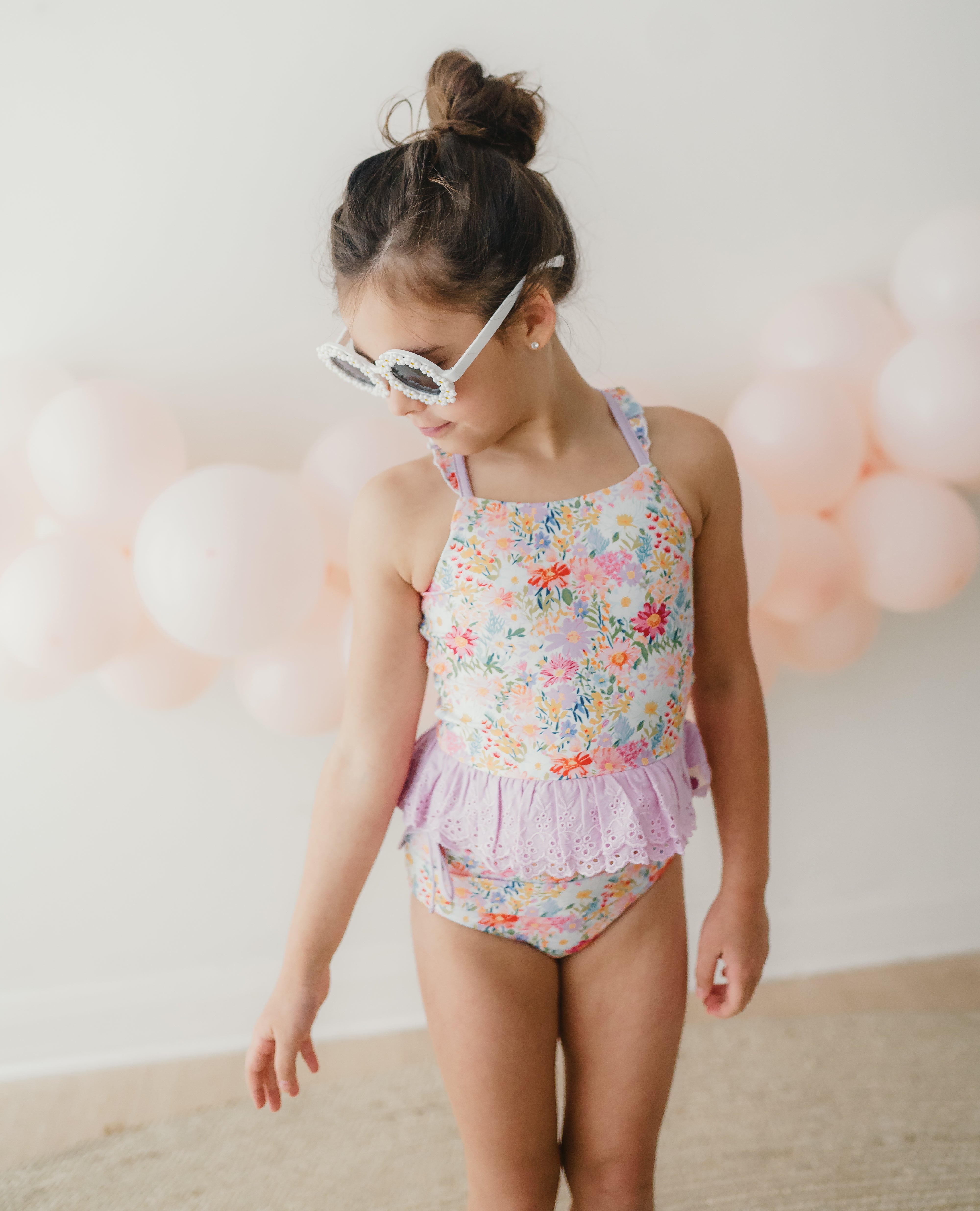 Selah Tankini Swimsuit - Wildflower Waltz
