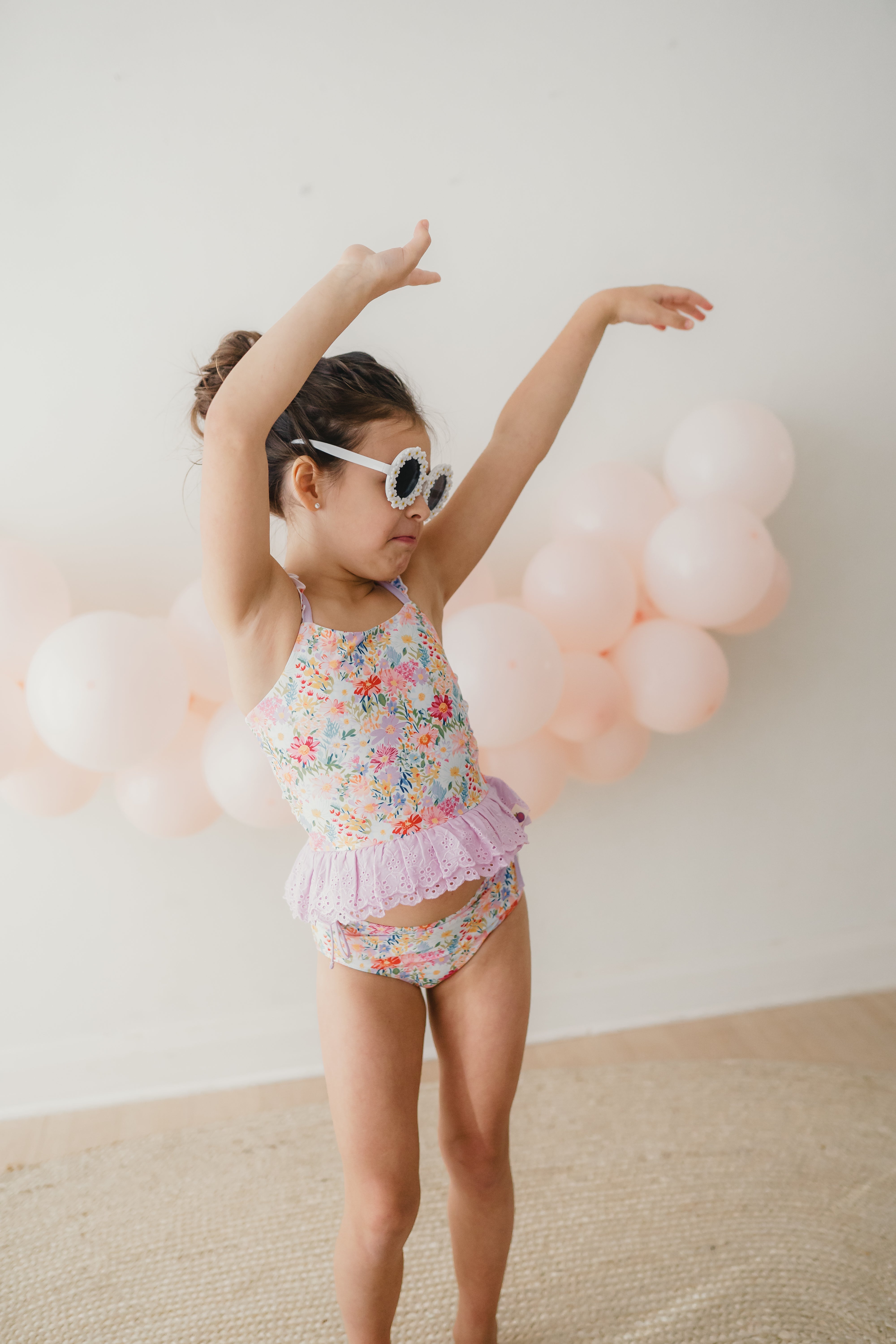 Selah Tankini Swimsuit - Wildflower Waltz