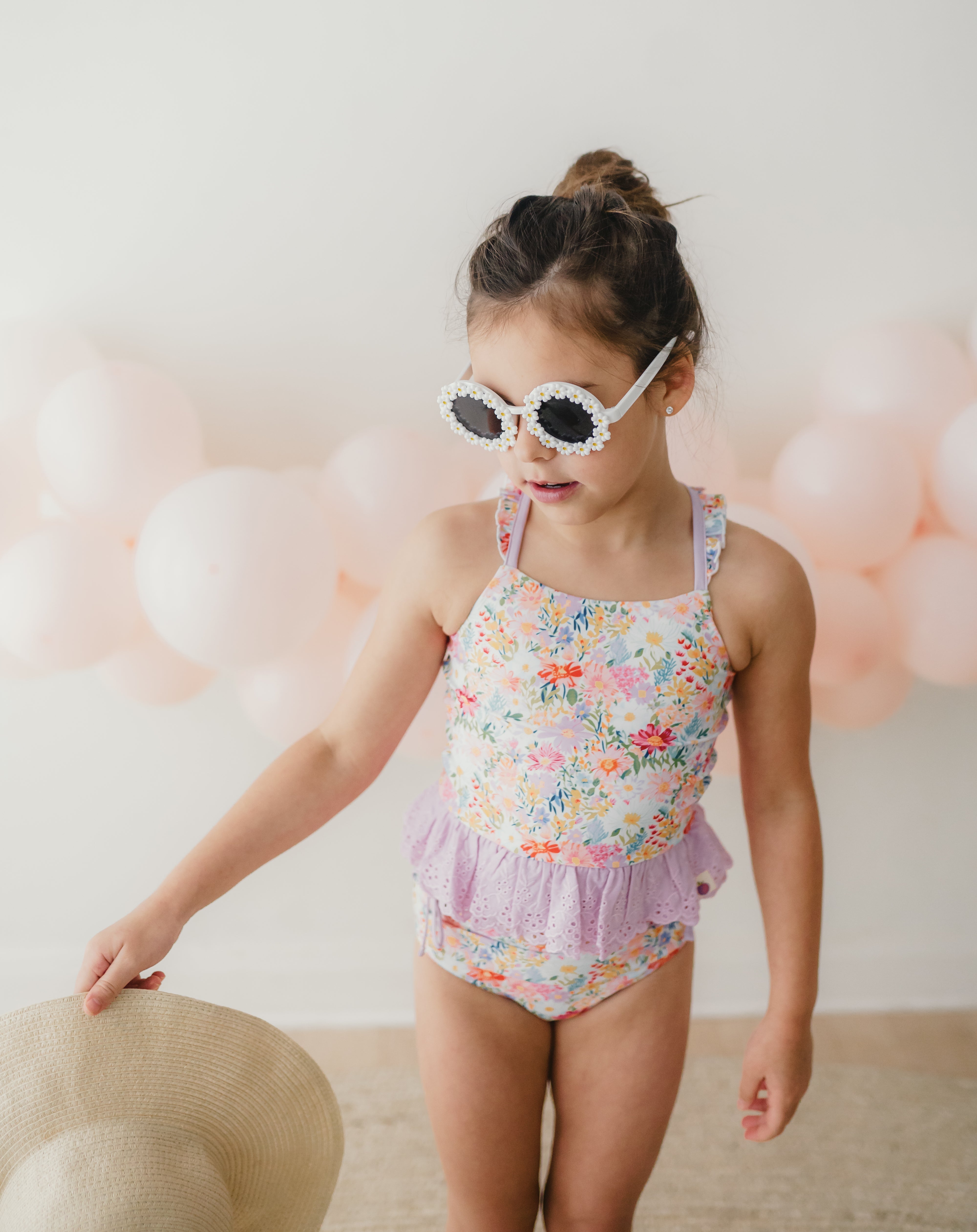 Selah Tankini Swimsuit - Wildflower Waltz