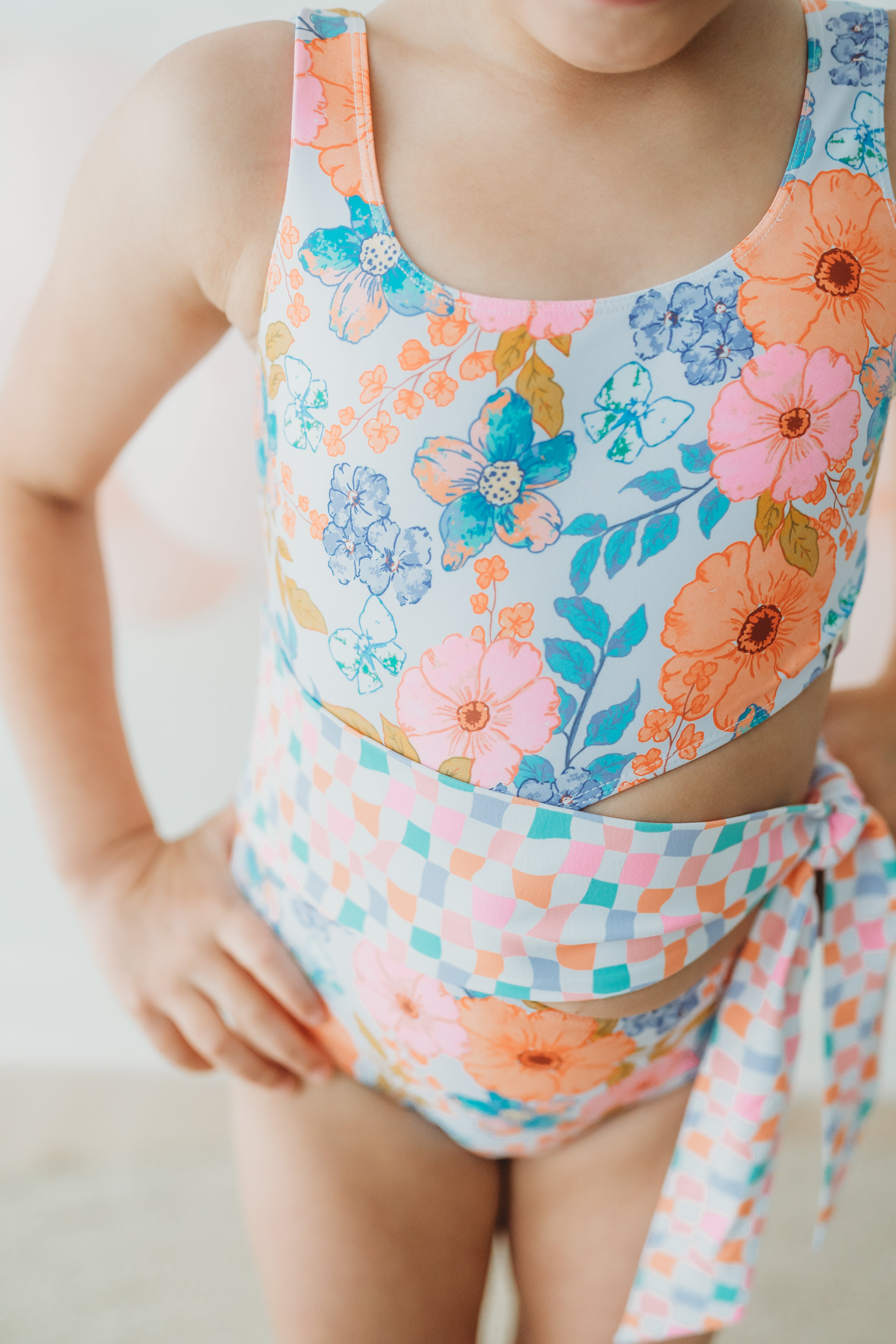 Reese Swimsuit - Flamingo Fantasy