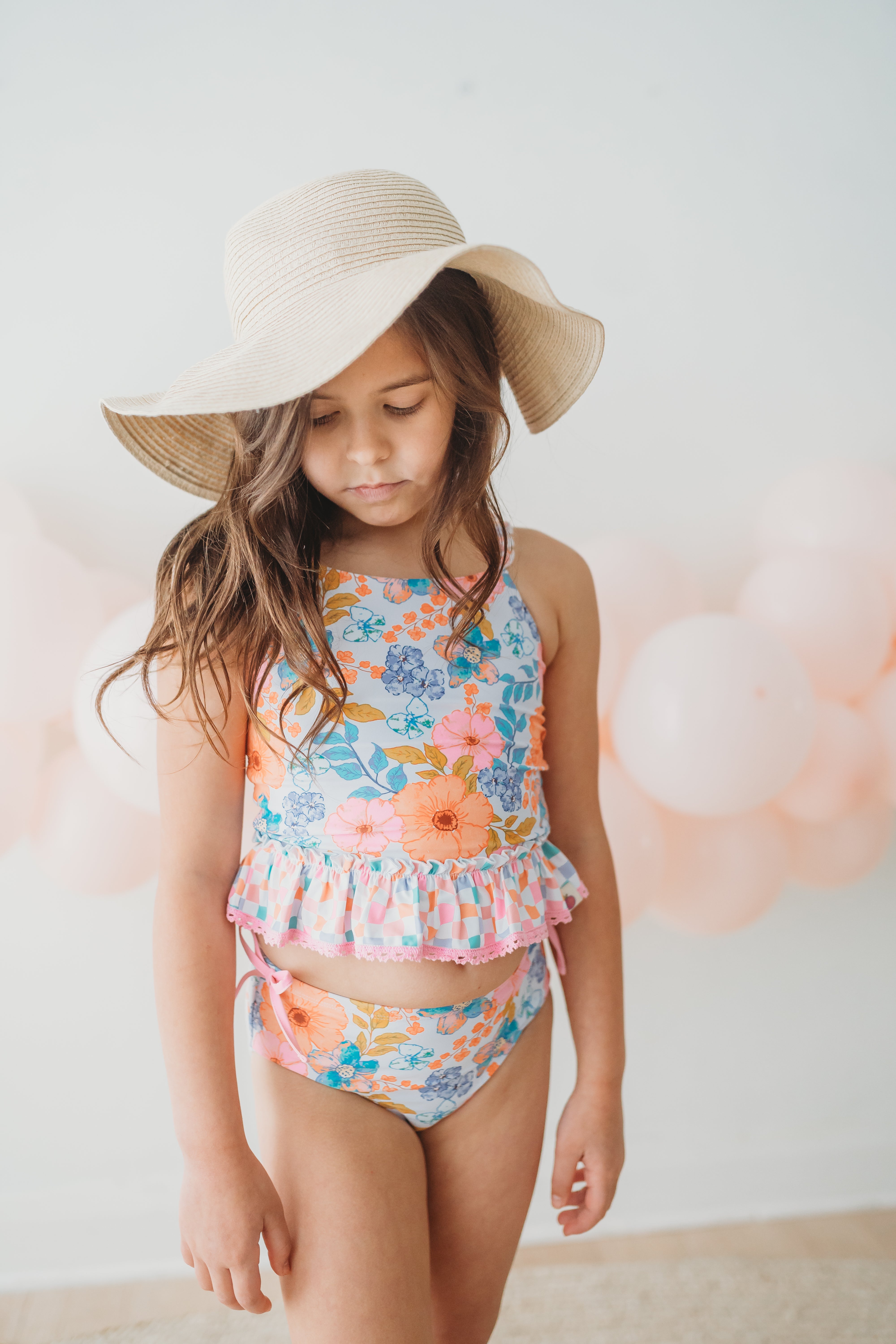 Selah Tankini Swimsuit - Flamingo Fantasy