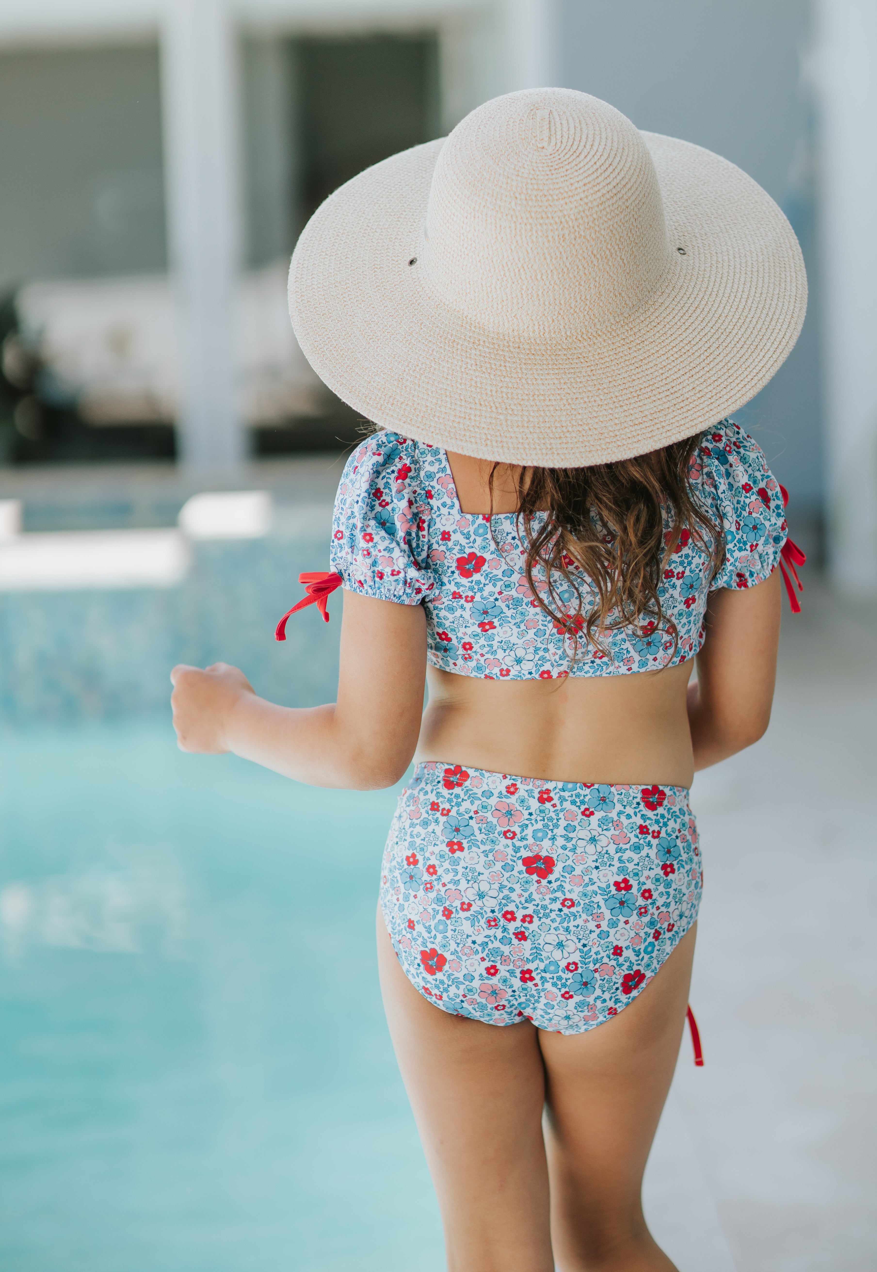 Olivia Swimsuit - American Blossom