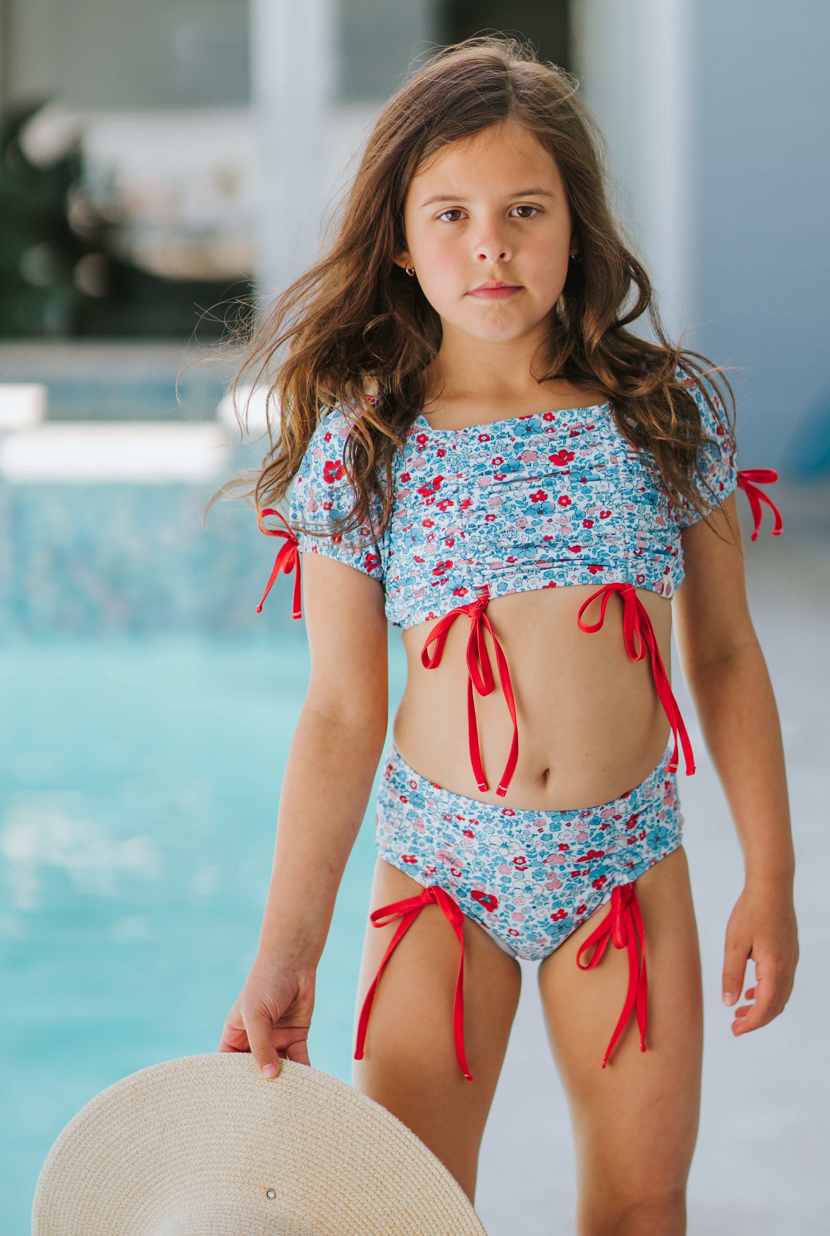 Olivia Swimsuit - American Blossom