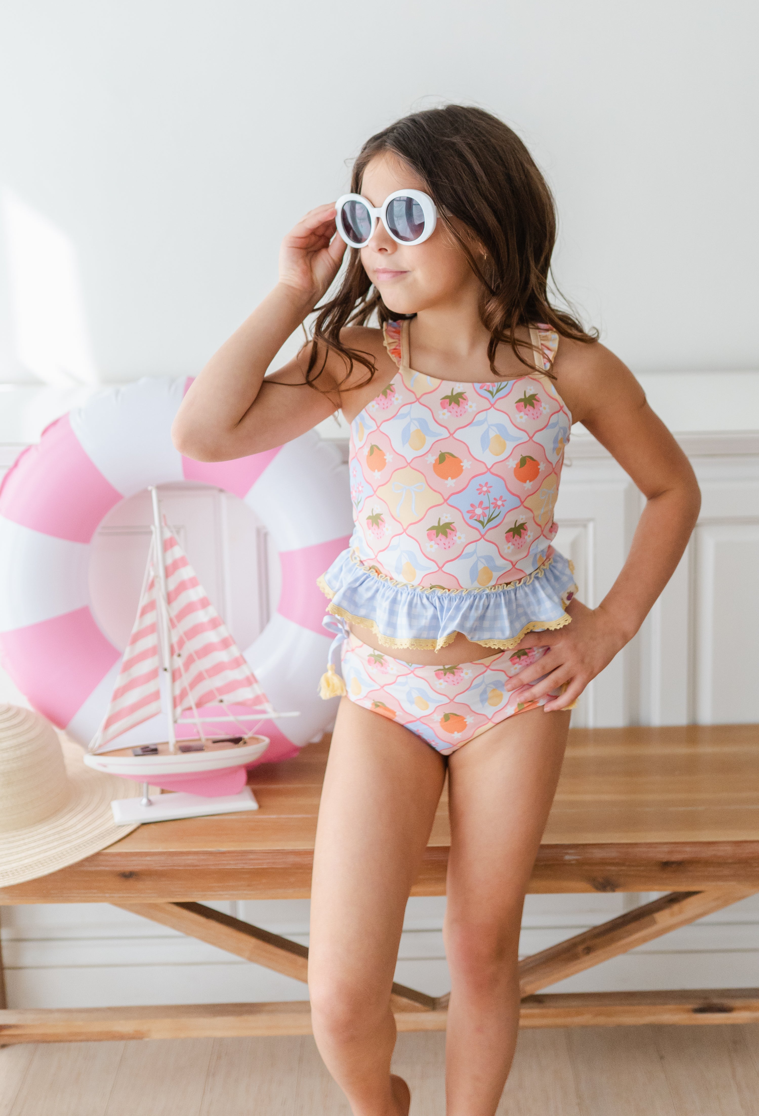 Selah Tankini Swimsuit - Citrus Carnival (Pre-Order)