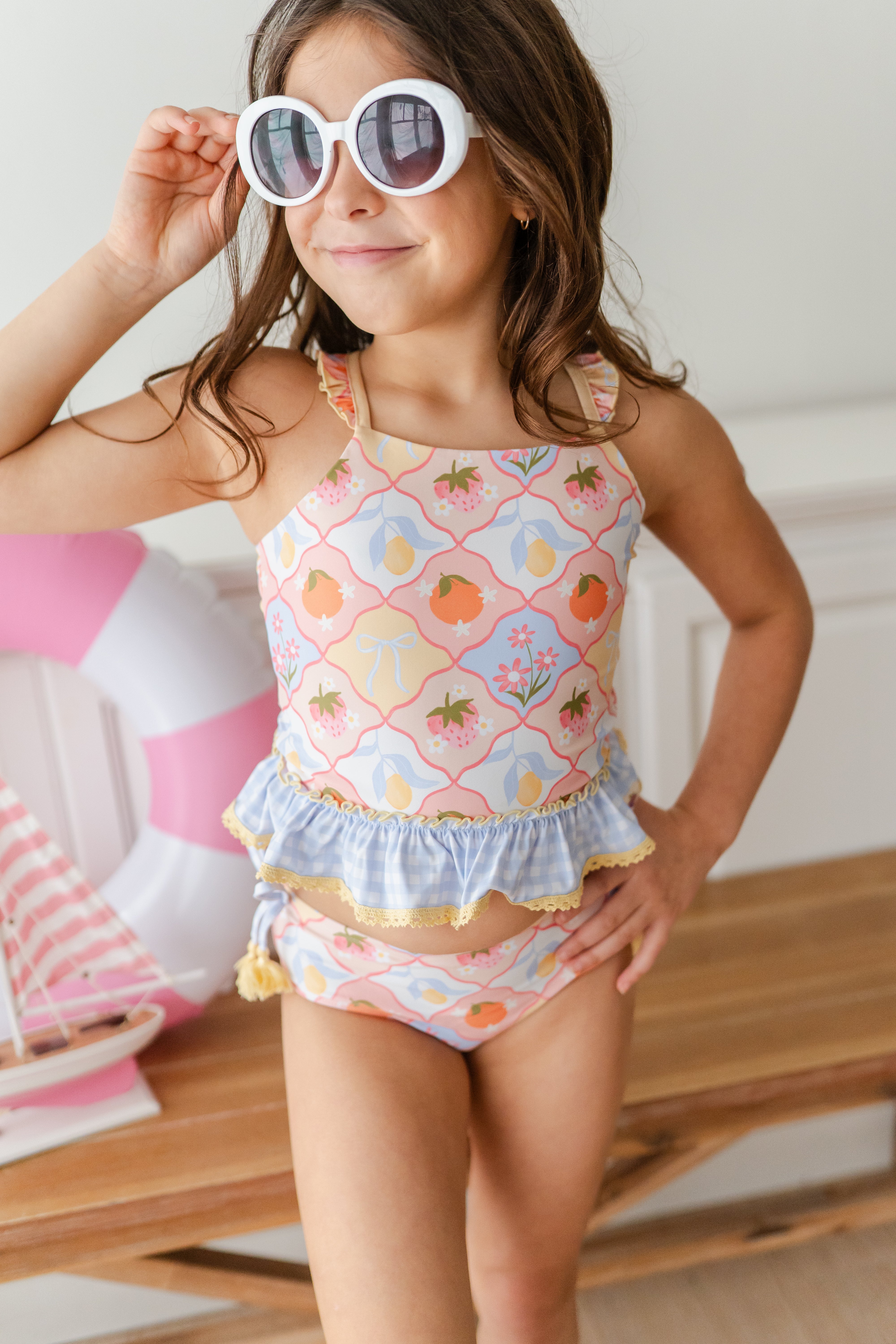 Selah Tankini Swimsuit - Citrus Carnival (Pre-Order)