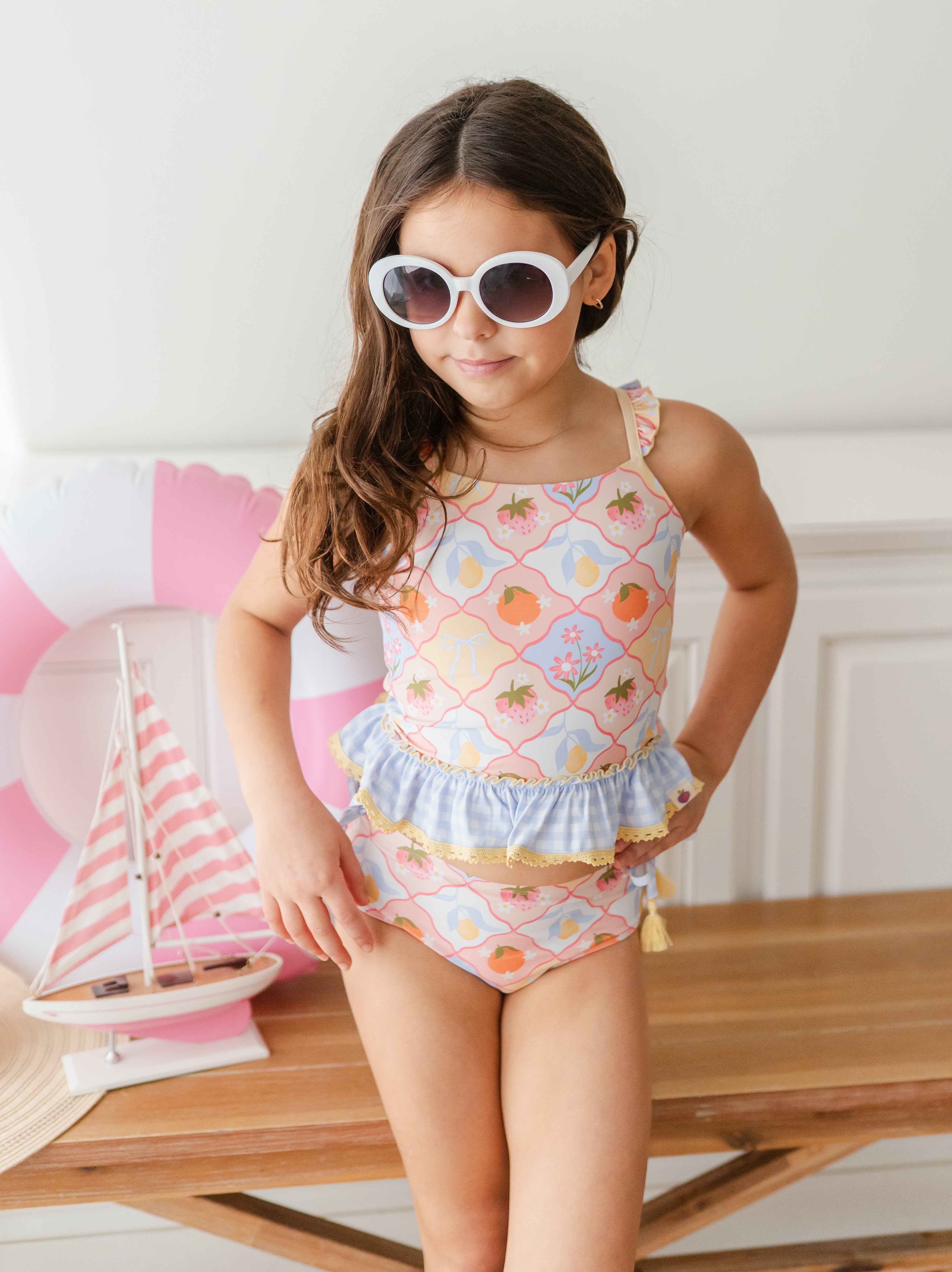 Selah Tankini Swimsuit - Citrus Carnival (Pre-Order)