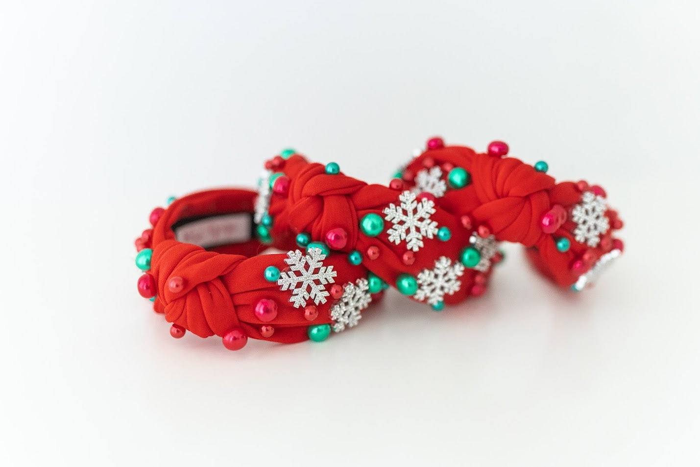 Beaded Headband - Holiday Cheer