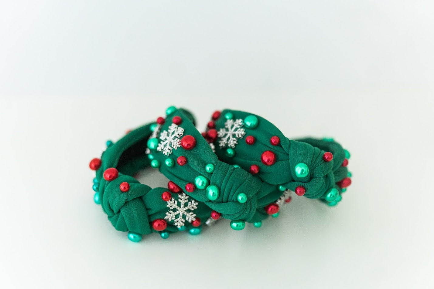 Beaded Headband - Holiday Cheer