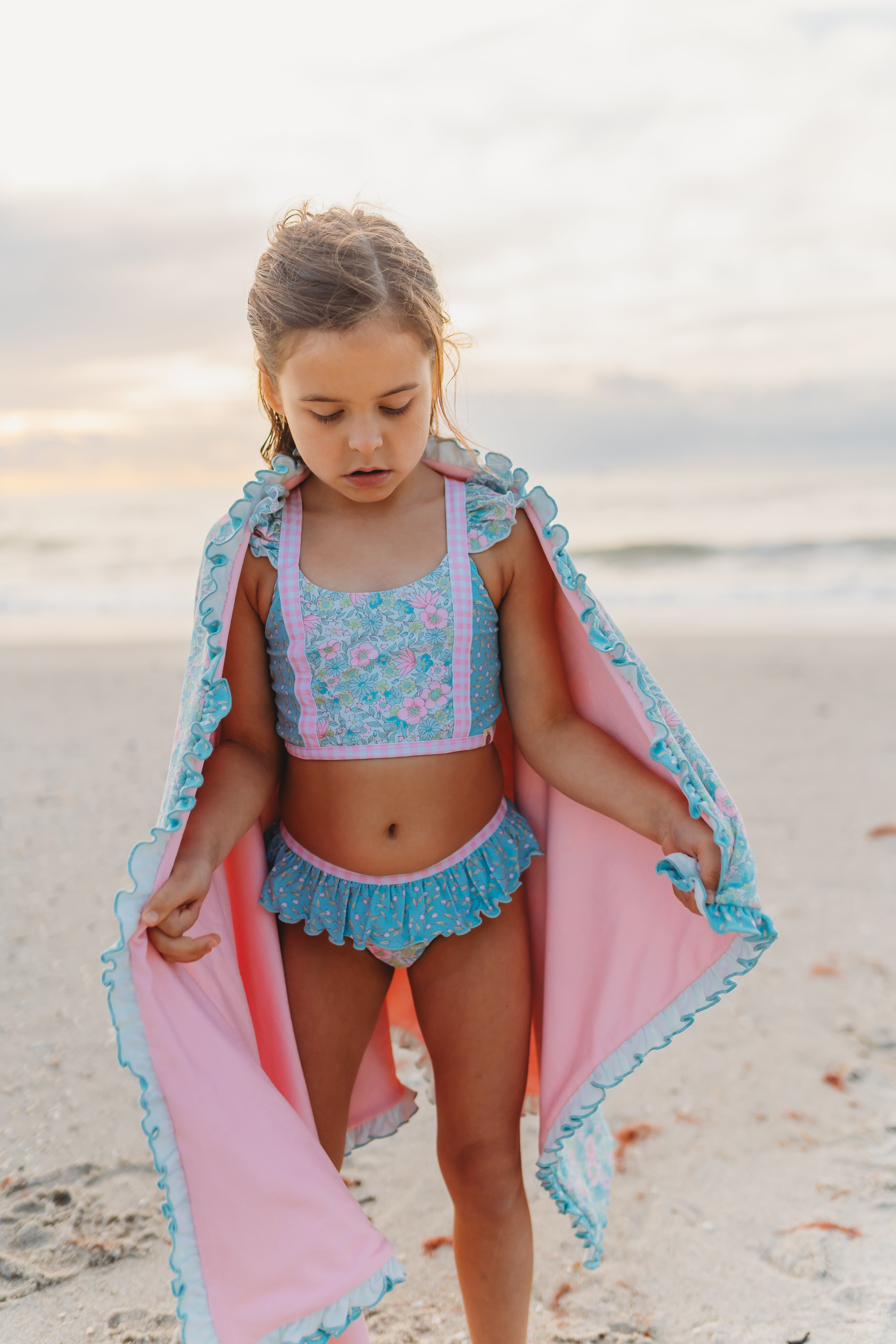 Nora Swimsuit - Rose Water Blossom