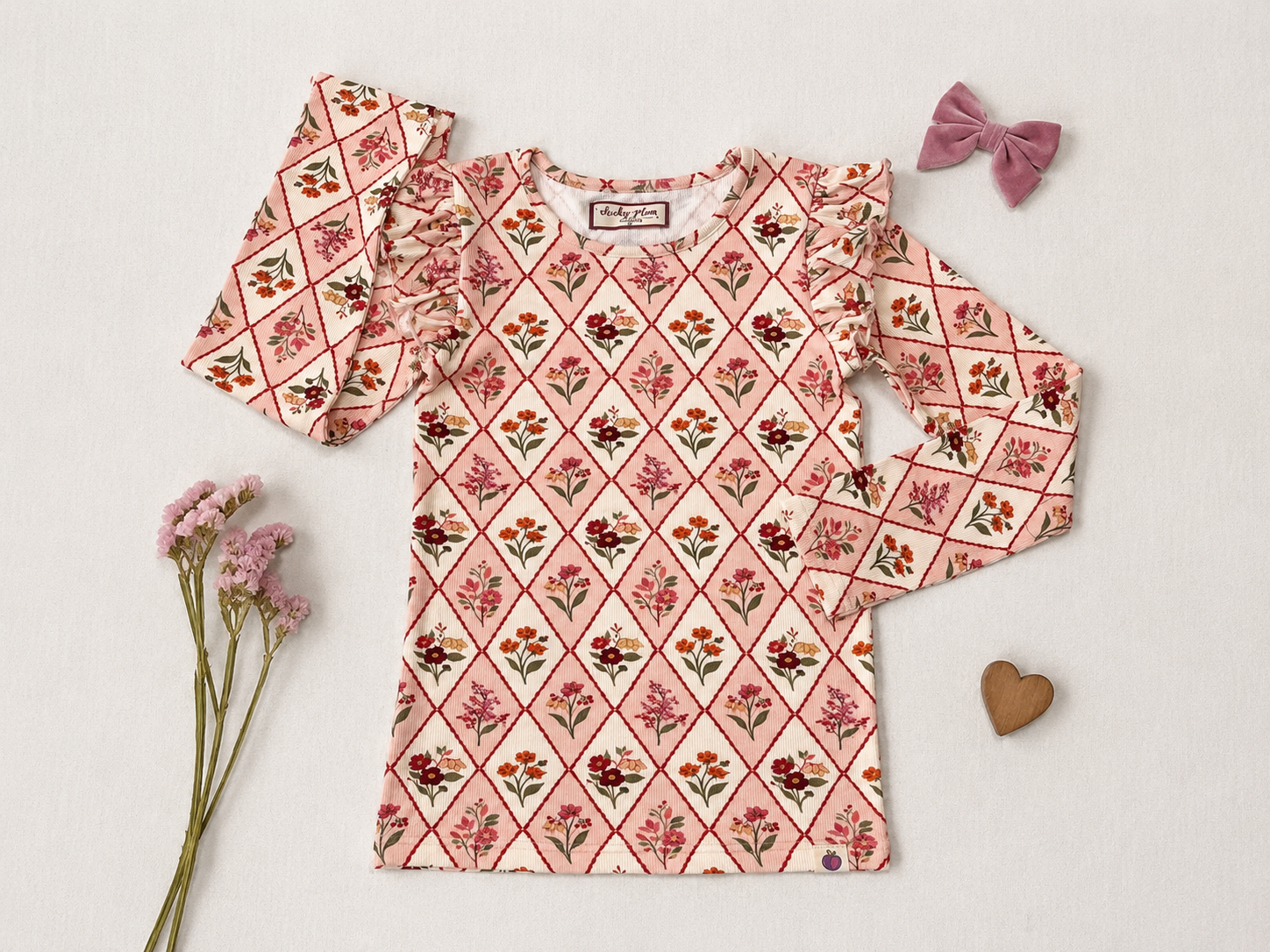 Ribbed Top - Sweet Vintage (Pre-Order)