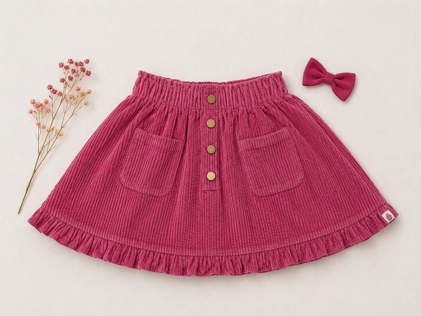 Vienna Corduroy Skirt - Sweet Vintage