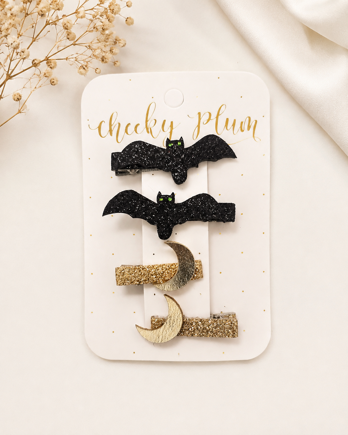 Midnight Mischief Hair Clip Set