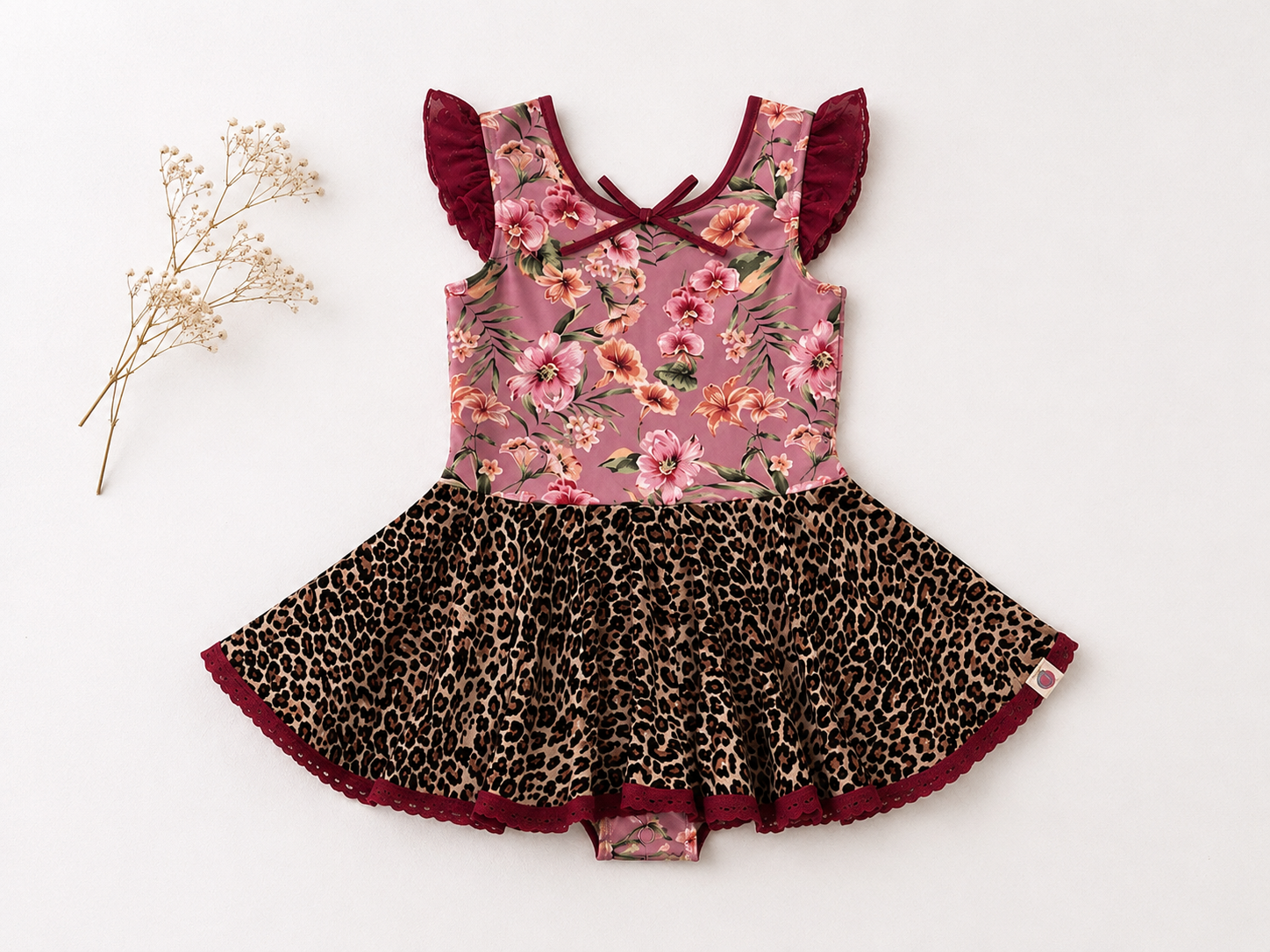 Farrah Leotard - Wild Rosette