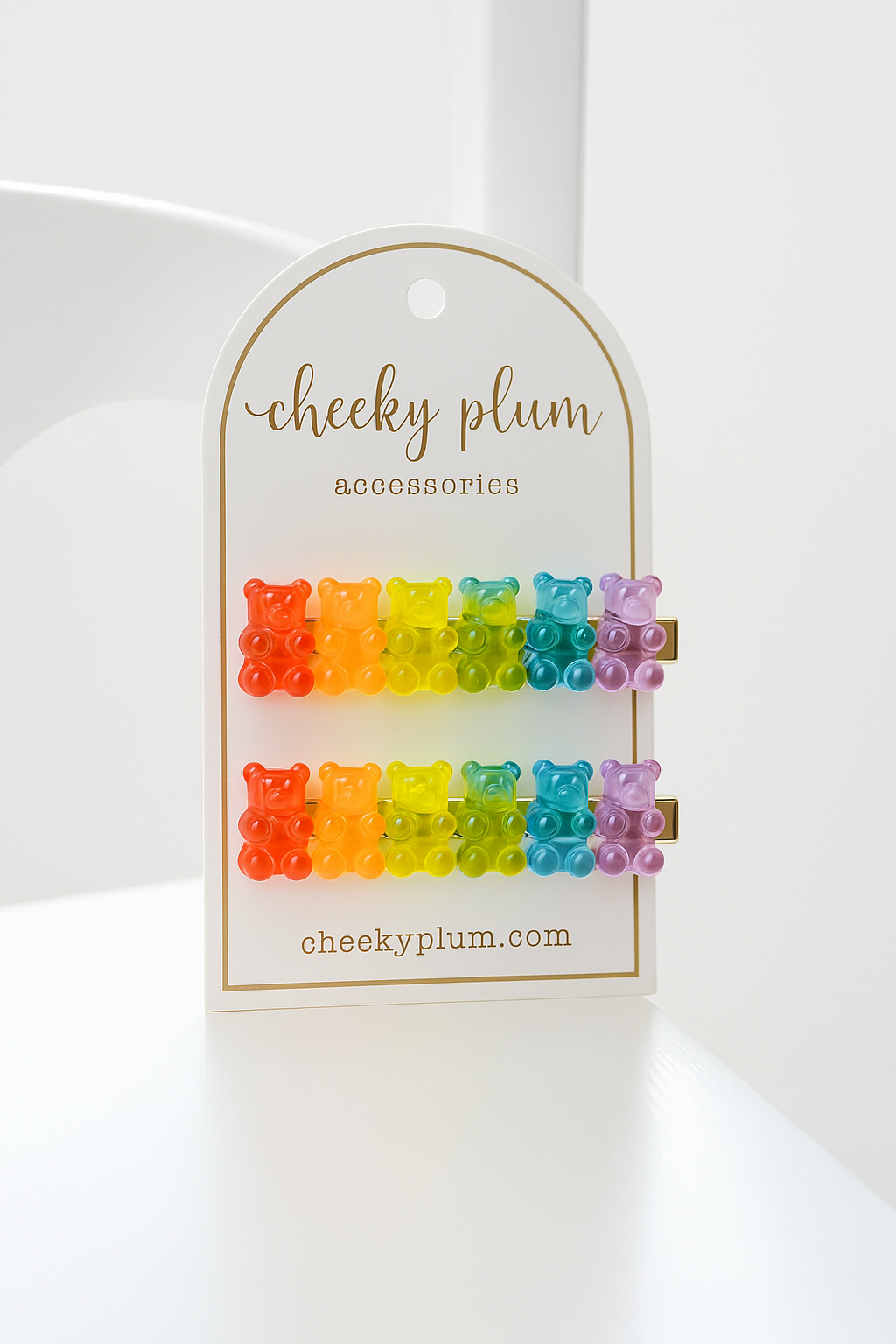 Gummy Bear Hair Clips