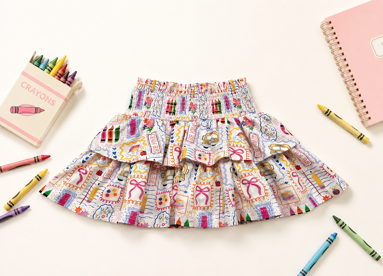 Blair Layer Skirt - Schoolyard Charm
