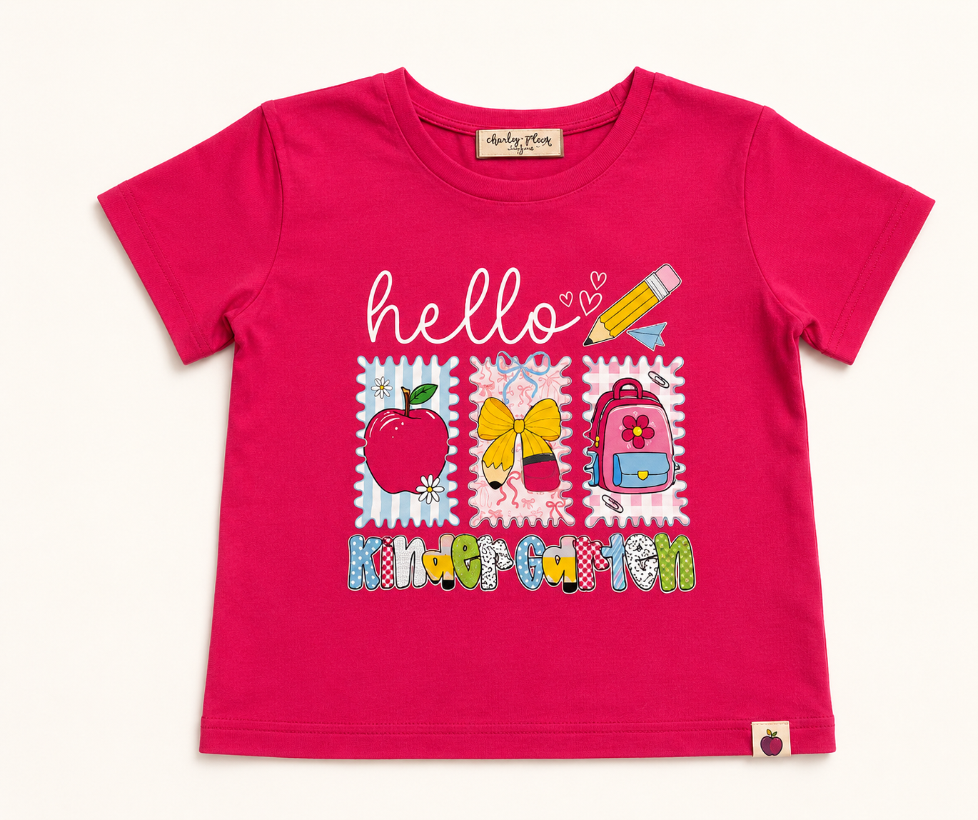 Graphic Tee - Hello Kindergarten (Pre-order)