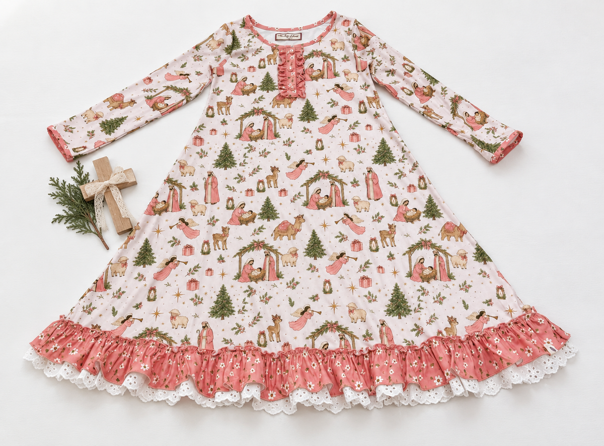 Loungewear Gown - O Holy Night (Pre-Order ships early November)