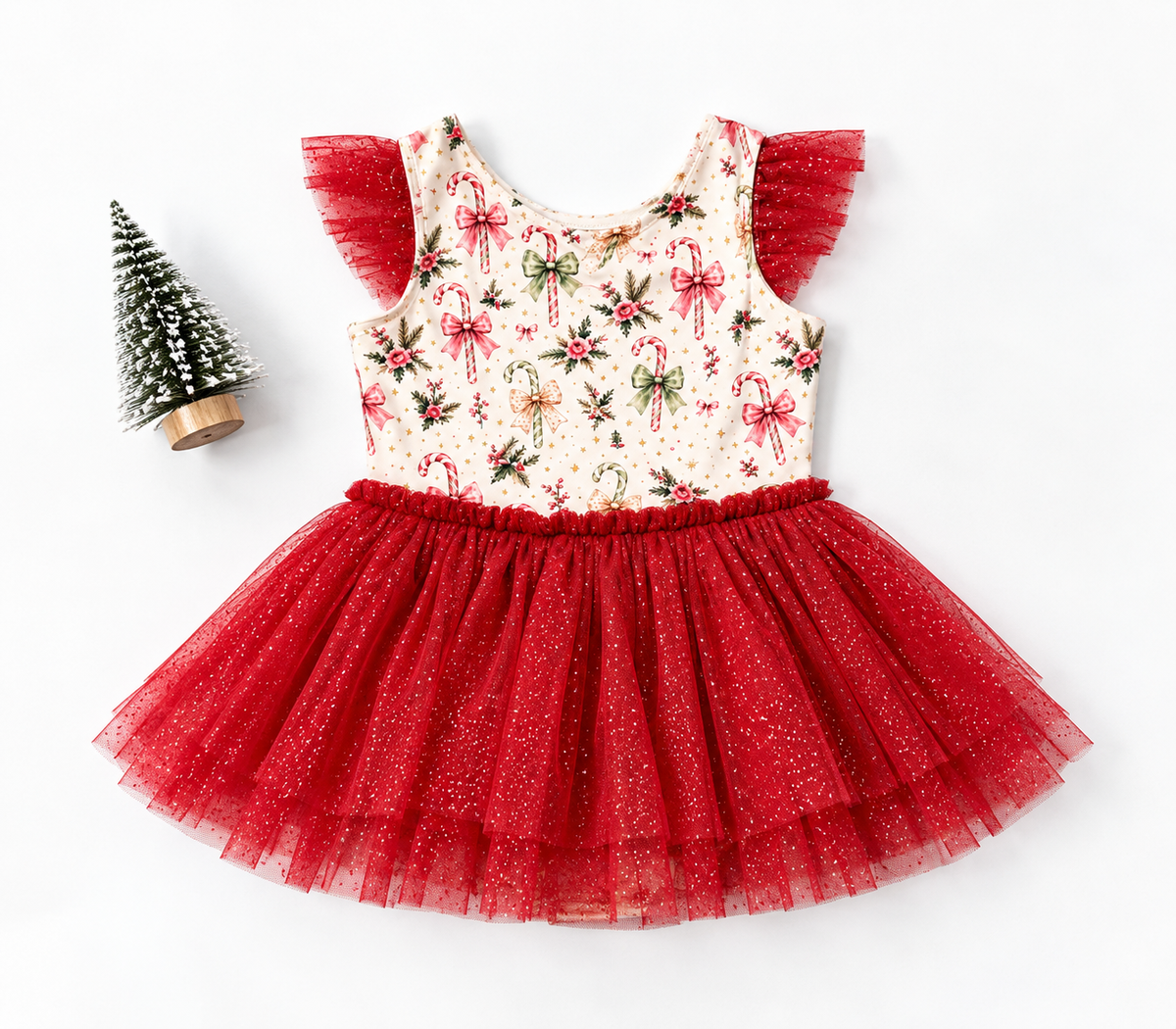 Shimmer Leotard - Peppermint Promenade (Pre-Order ships early November)
