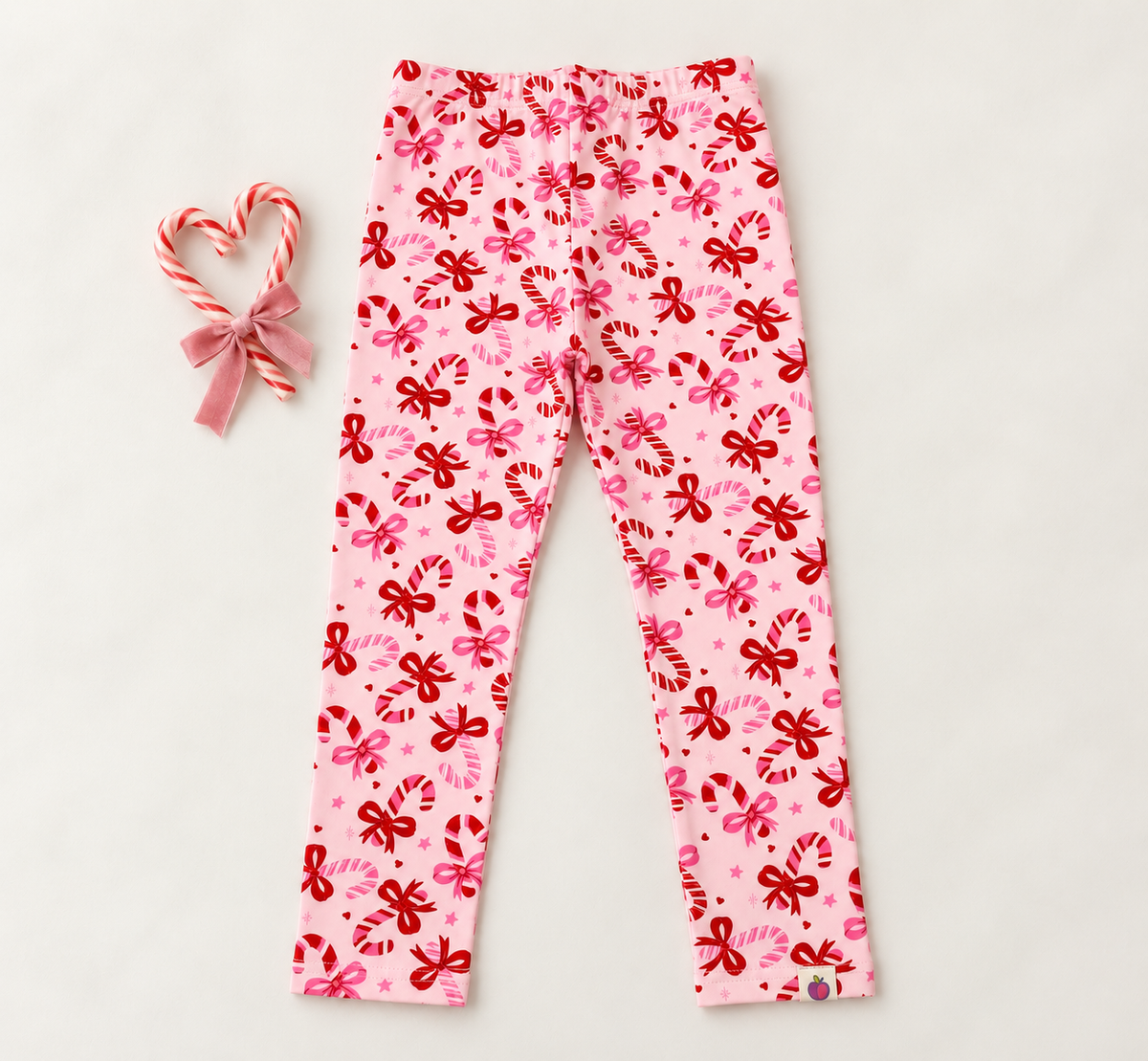 Leggings - Peppermint Kisses (Pre-Order ships end of October)