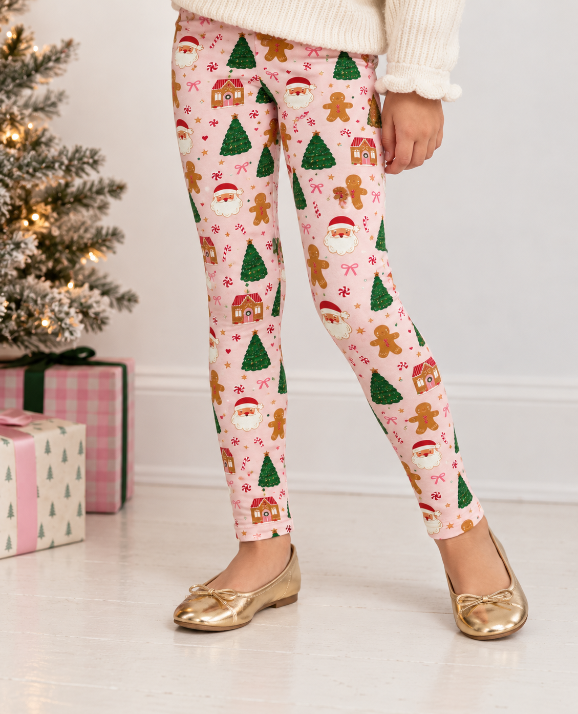 Leggings - Santa's Sweet Shop (Pre-Order ships early November)