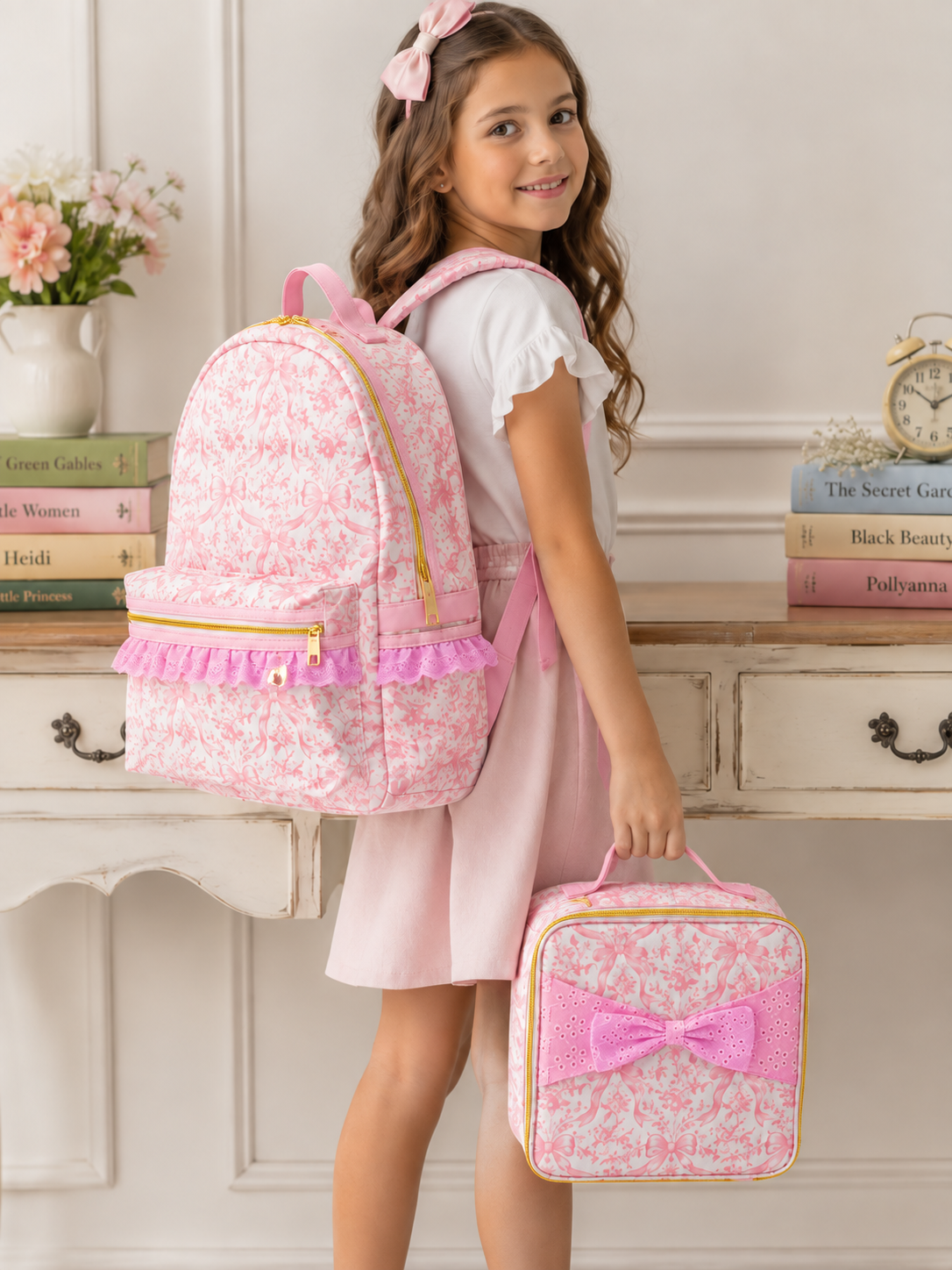 Bree Backpack - Heirloom Rose