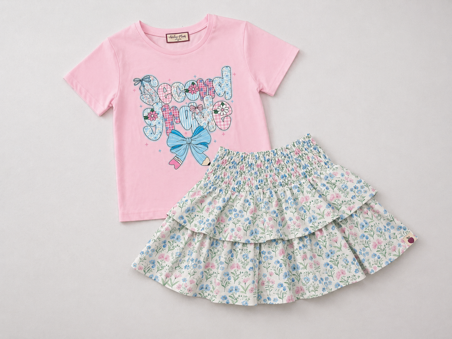Graphic Tee - Second Grade Sweet Meadow