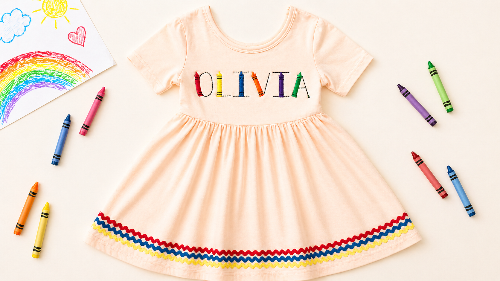 Penelope Dress - Crayon Club