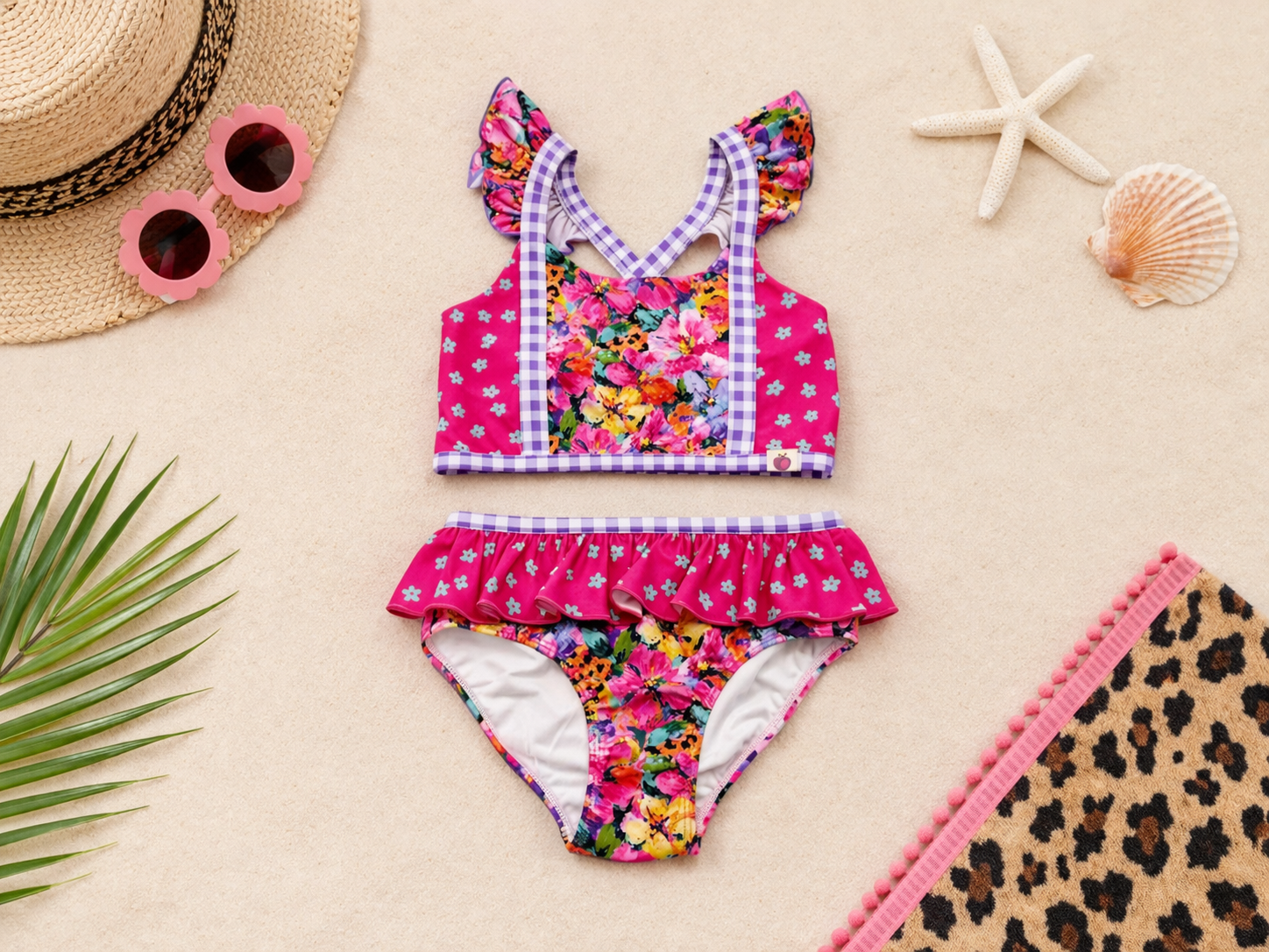 Nora Swimsuit - Wildflower Safari