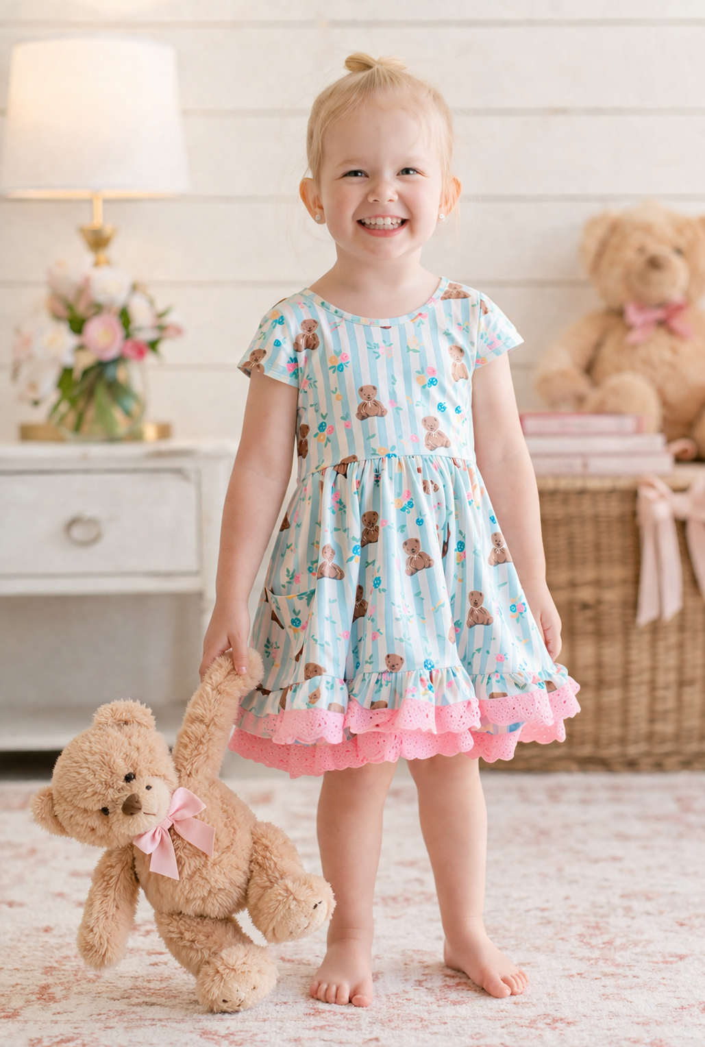 Myra Dress - Teddy Blossom 10Y