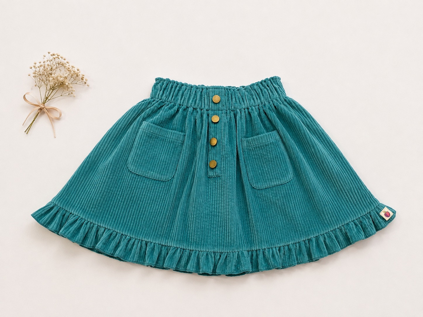 Vienna Corduroy Skirt - Wildflower Jubilee (Pre-Order)