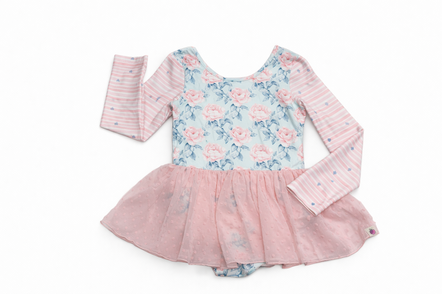 Farrah Clipdot Leotard - Blooming Grace