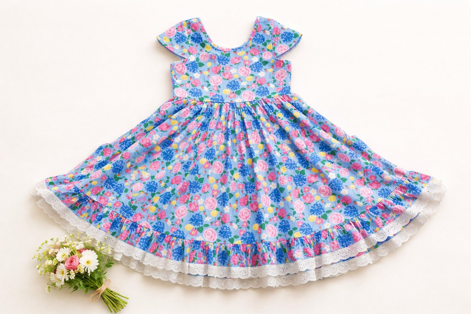 Myra Dress - Floral Fairytale